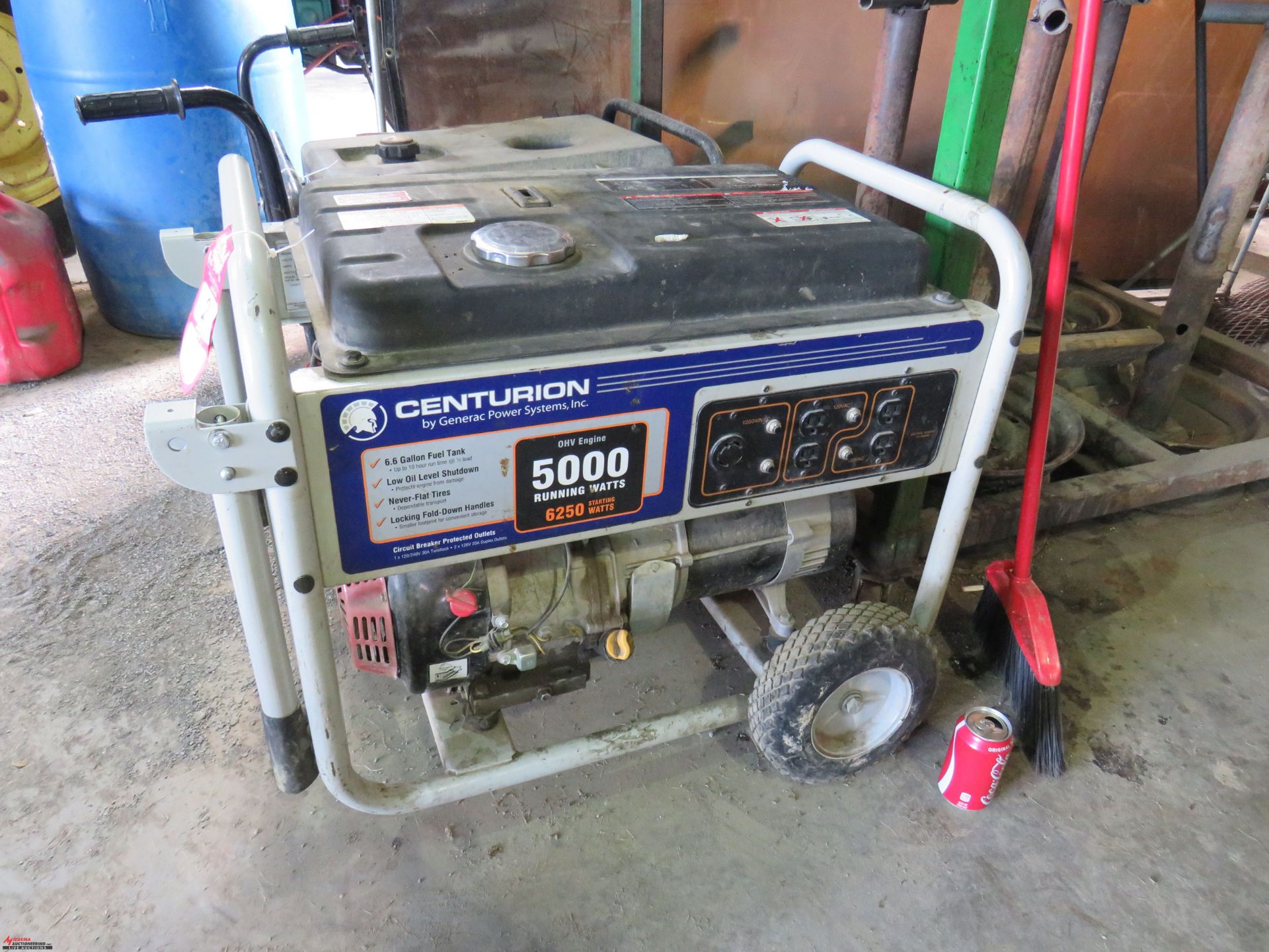 CENTURION 5000 WATT PORTABLE GENERATOR