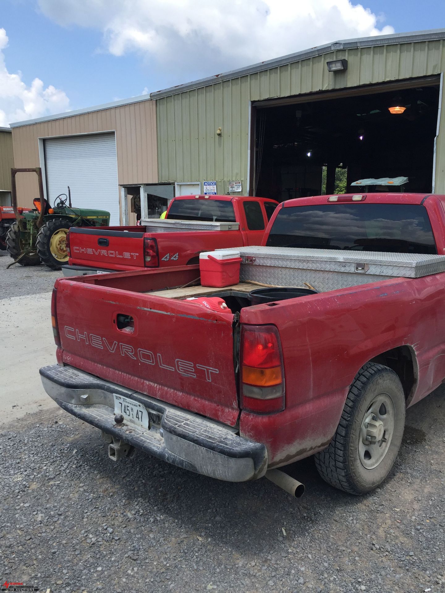 2001 CHEVROLET 1500 EXTENDED CAB PICKUP TRUCK, LONG BOX, 4.8L GAS ENGINE, AUTOMATIC TRANS, AM/FM/ - Image 3 of 7