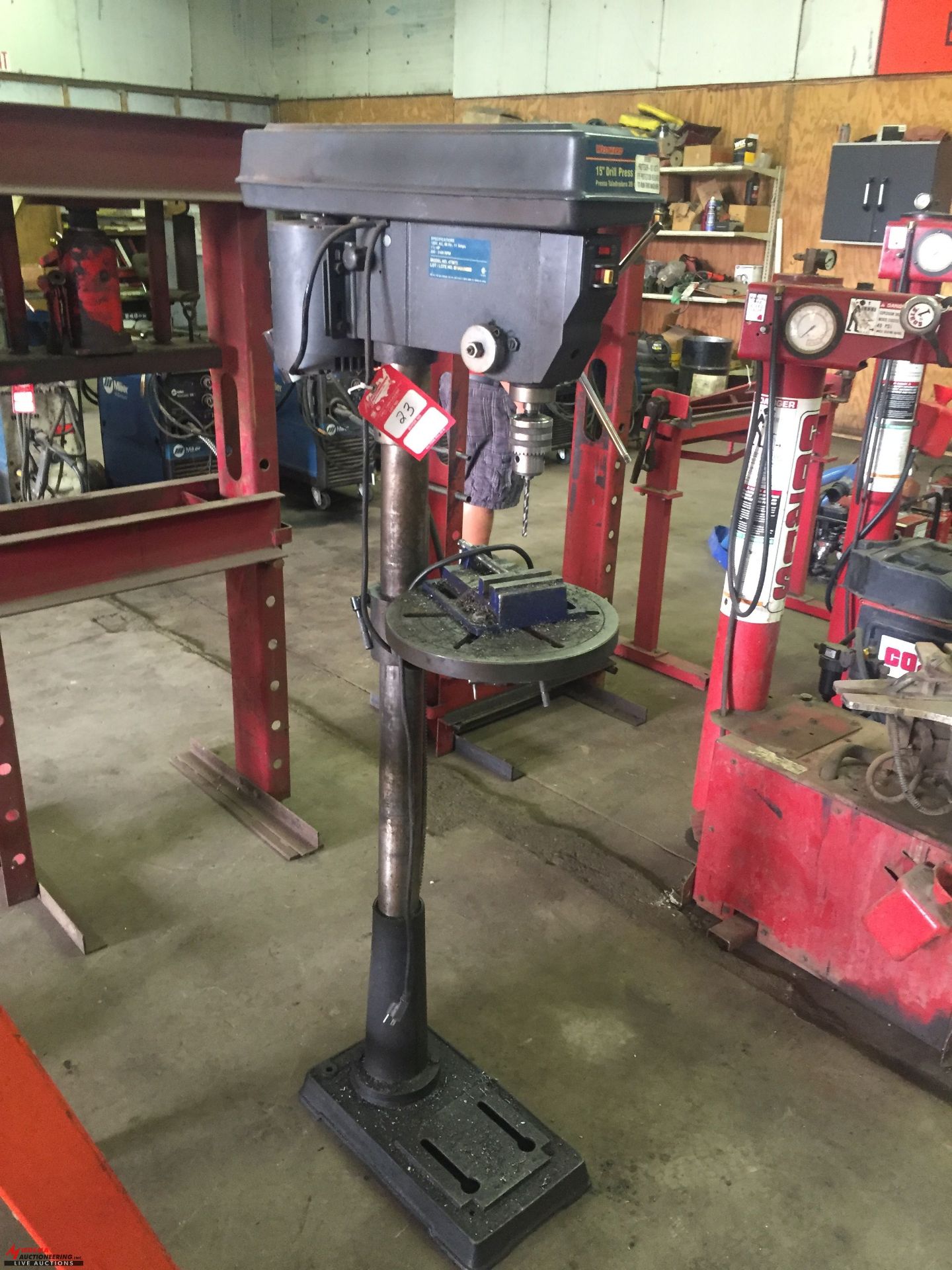 WESTWARD 15'' PEDESTAL DRILL PRESS [LOCATION: EAST WINANS STREET LOCATION] - Image 2 of 4