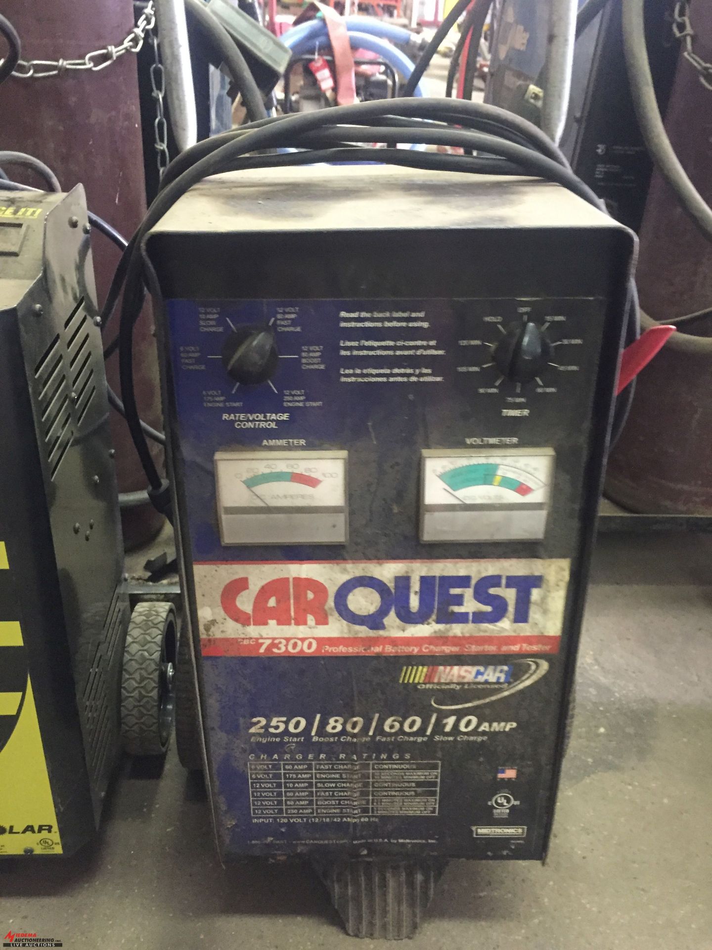 CARQUEST PORTABLE BATTERY CHARGER, AND CHARGE IT BY SOLAR PORTABLE BATTERY CHARGER [LOCATION: EAST - Image 2 of 3