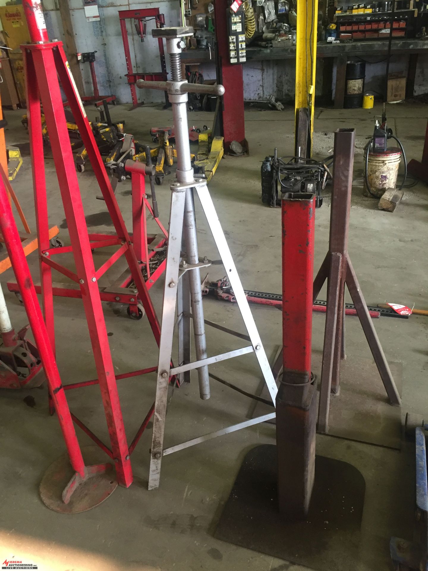 ASSORTED JACK STANDS FOR THE HOIST [LOCATION: EAST WINANS STREET LOCATION] - Image 2 of 2