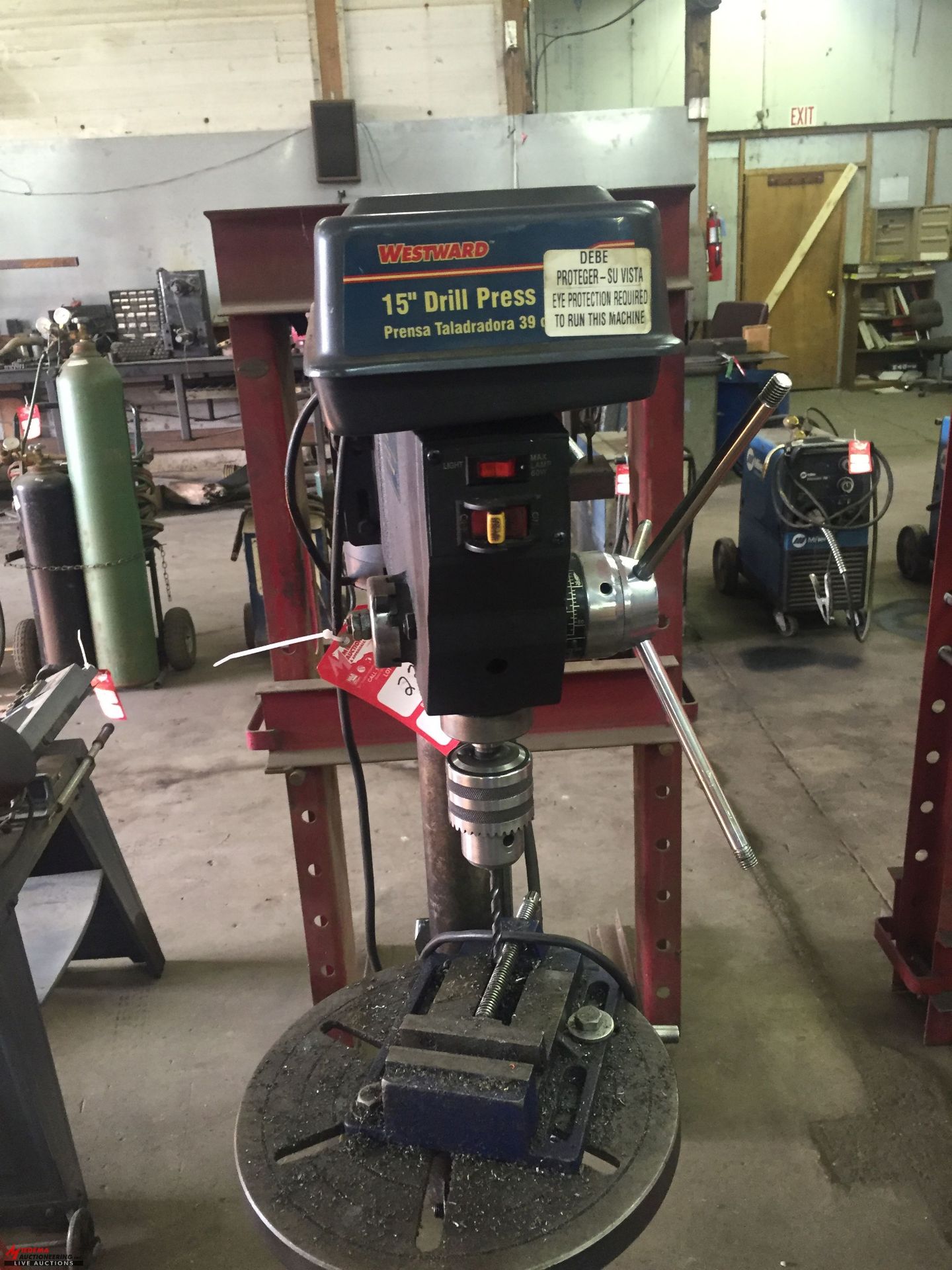 WESTWARD 15'' PEDESTAL DRILL PRESS [LOCATION: EAST WINANS STREET LOCATION] - Image 4 of 4