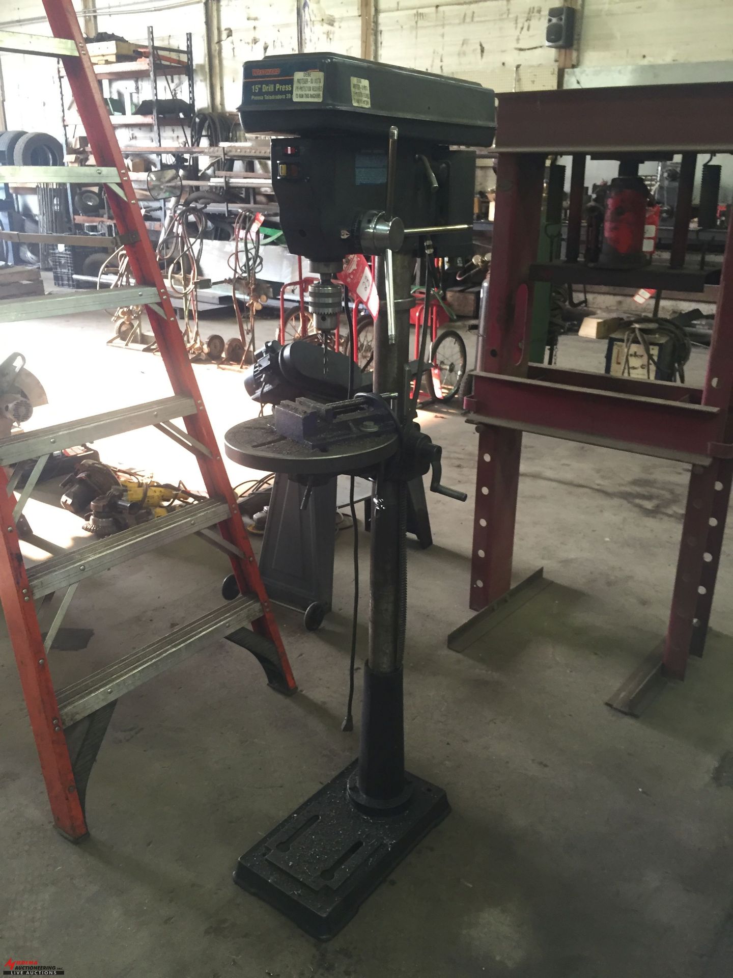 WESTWARD 15'' PEDESTAL DRILL PRESS [LOCATION: EAST WINANS STREET LOCATION]