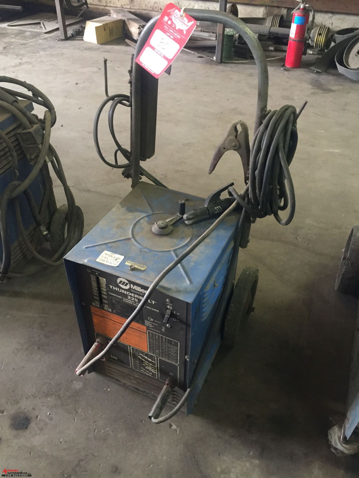 MILLER THUNDERBOLT 225 WELDER, 3 PHASE [LOCATION: EAST WINANS STREET LOCATION] - Image 2 of 3