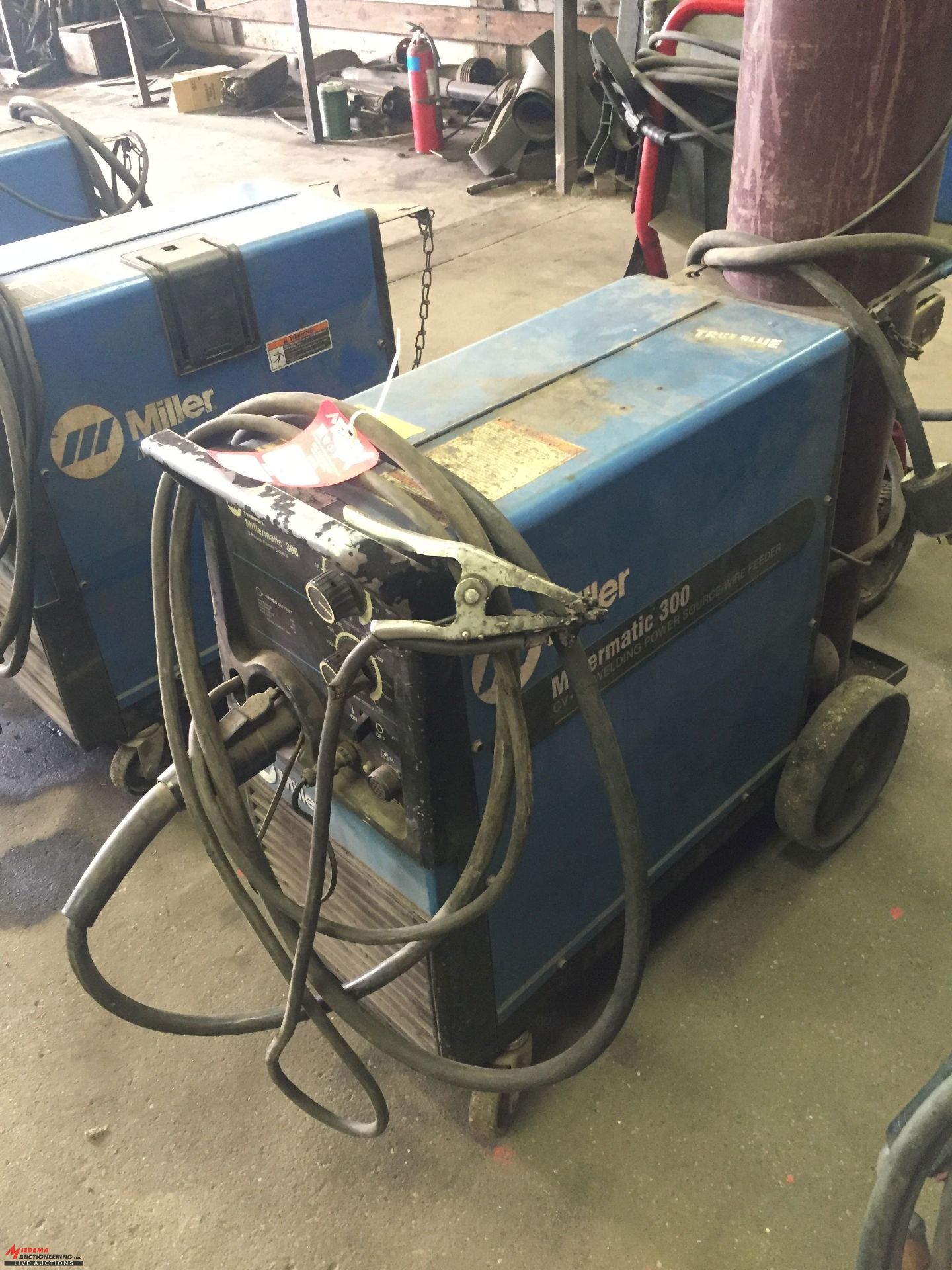 MILLER MILLERMATIC 300 WIRE FEED WELDER, 3 PHASE [TANK IS NOT INCLUDED] [LOCATION: EAST WINANS