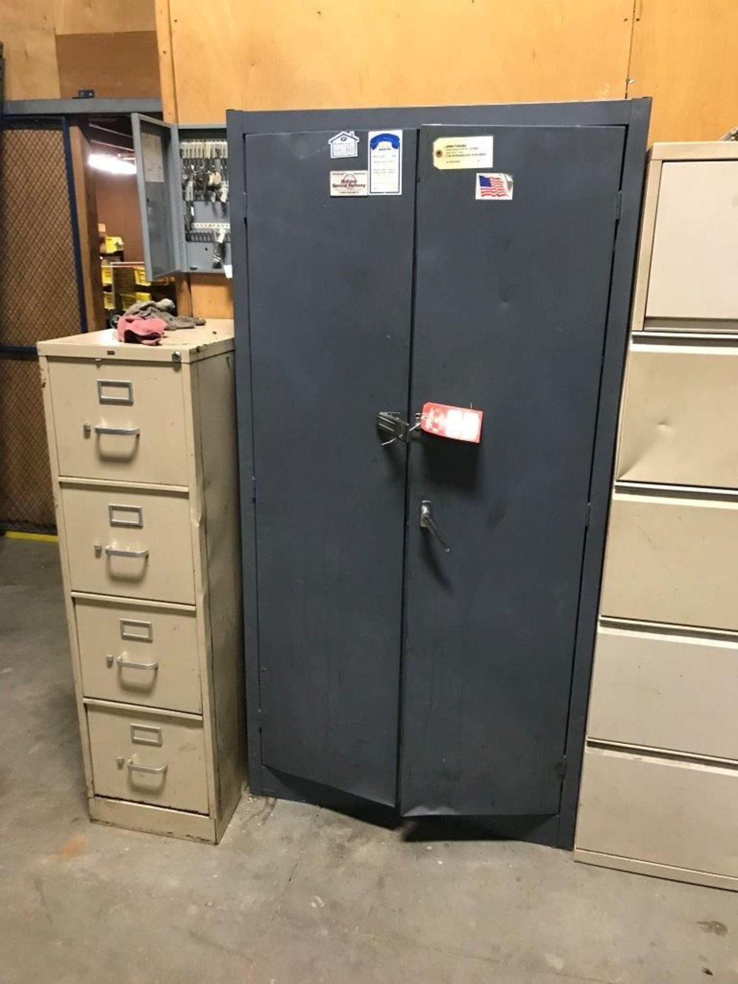 ASSORTED METAL CABINETS (3) [LOCATION: BUILDING 2- MAINTENANCE ROOM] - Image 3 of 3