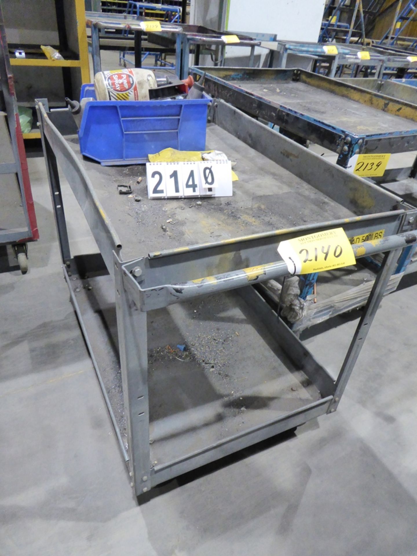 STEEL PARTS CART