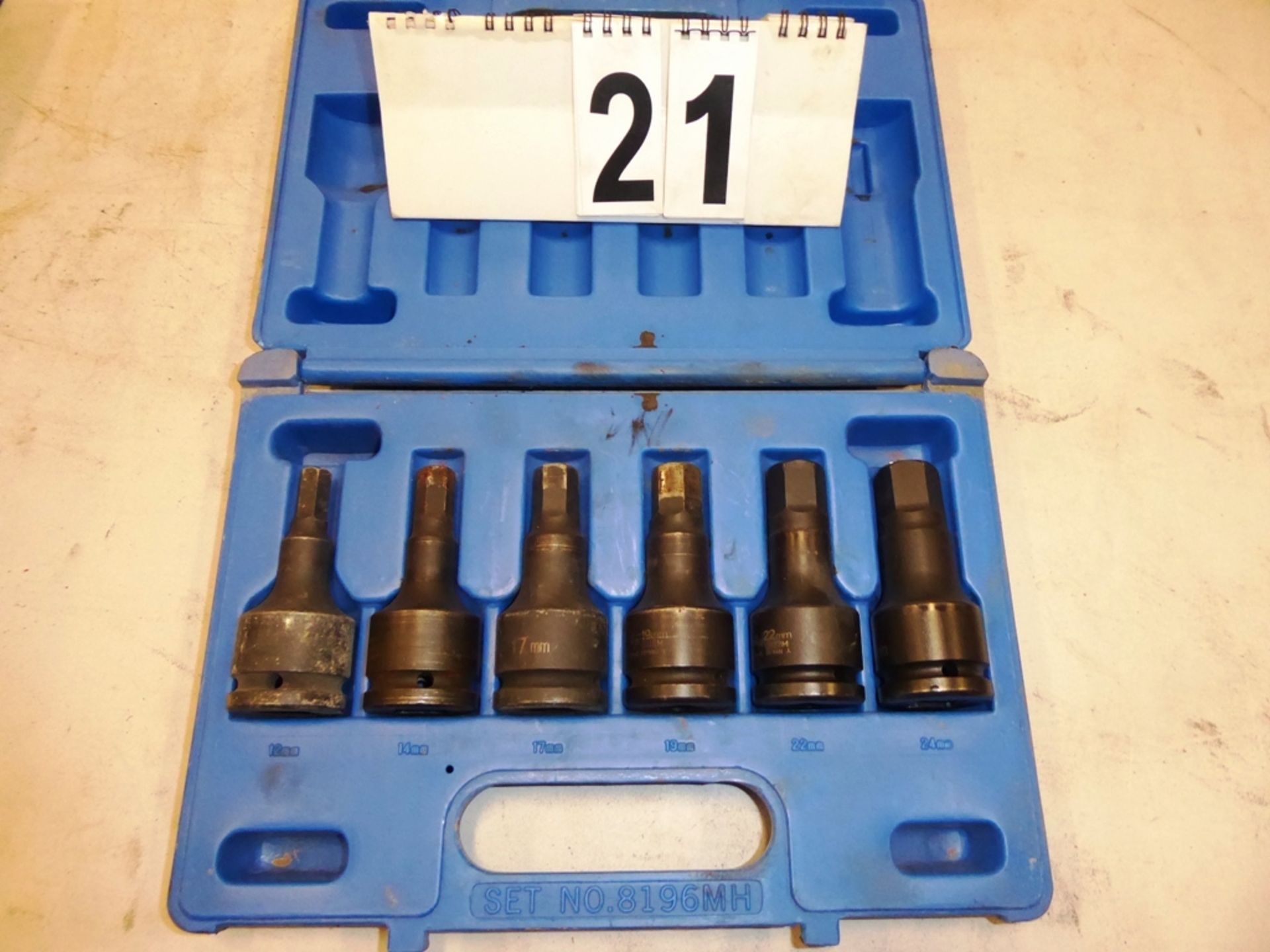 GP 3/4" DRIVE 6 PC. HEX DRIVER METRIC SET