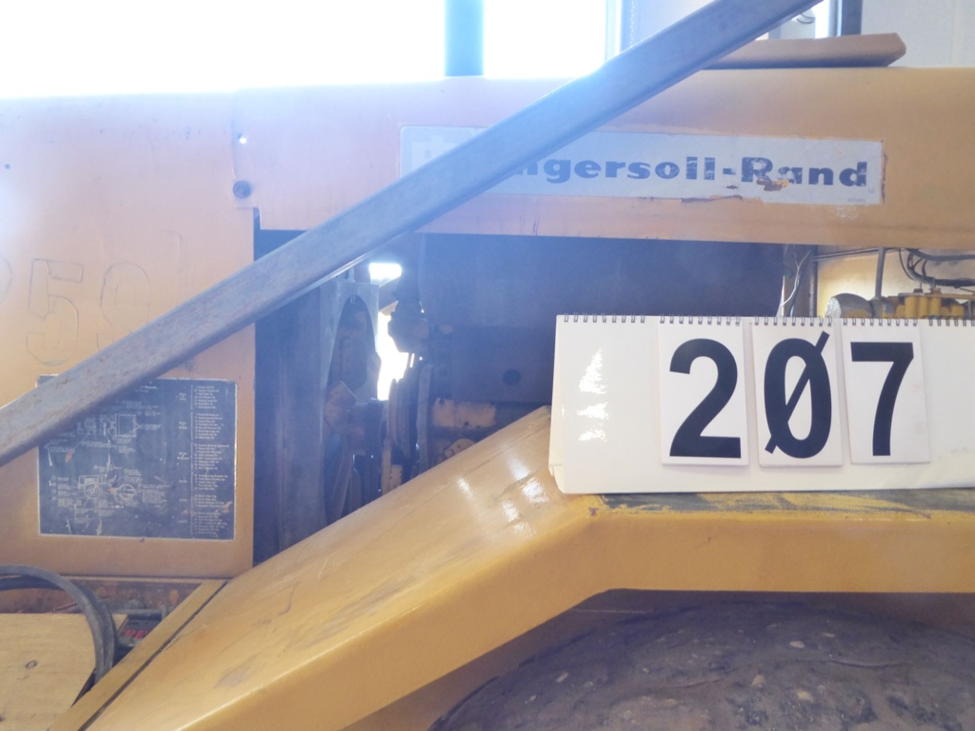 INGERSOLL RAND SP-54 SMOOTH DRUM VIBRATORY PACKER, S/N 1297C, 1746 HRS - Image 7 of 7