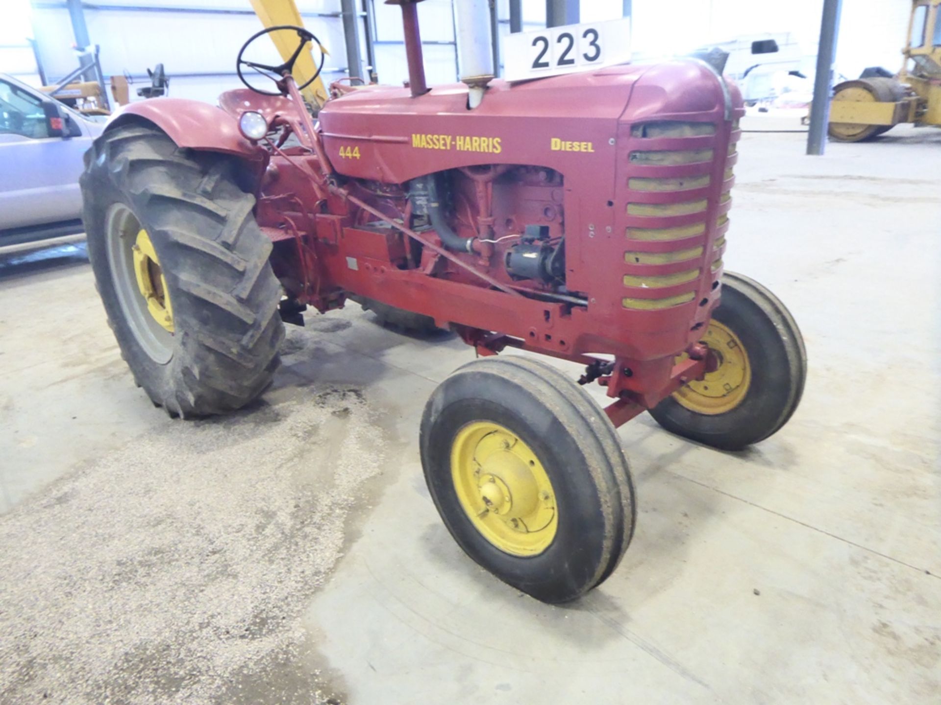 MASSEY HARRIS 444 DIESEL TRACTOR, S/N 74803P - Image 2 of 4