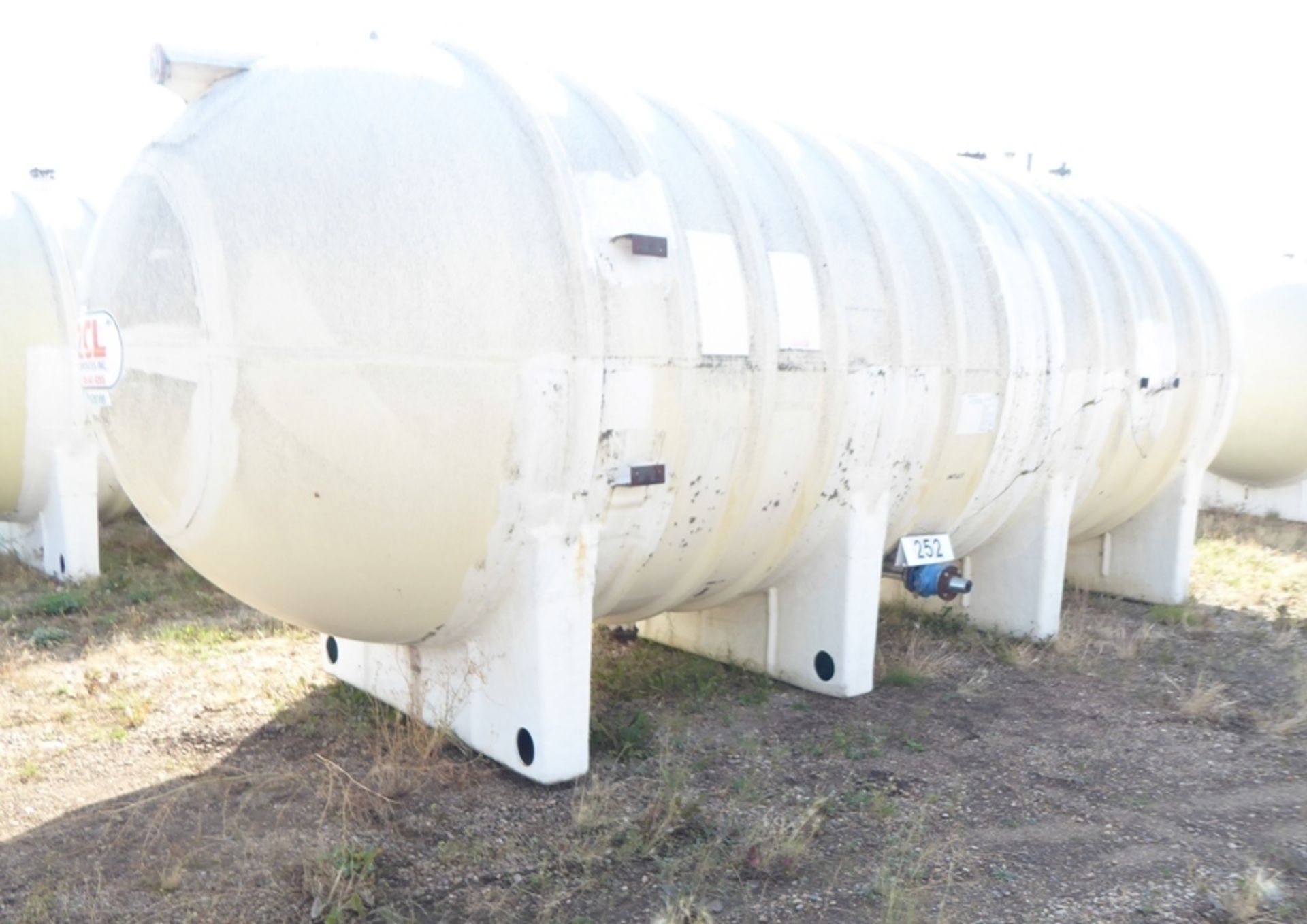ZCL COMPOSITES INC. 200BBL DBL WALL ABOVE GROUND HORIZONTAL TANK - Image 3 of 4