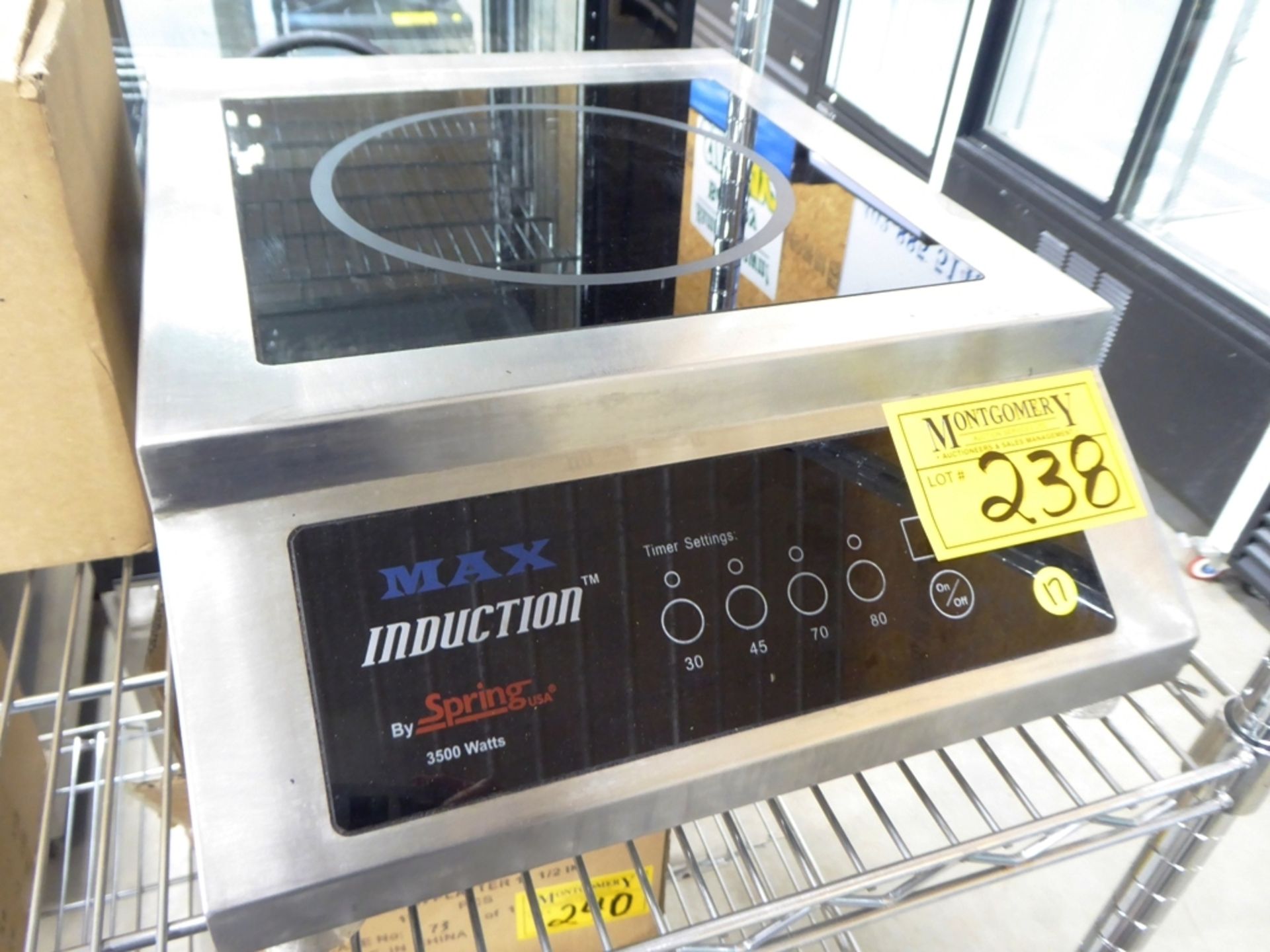 SPRING MAX COUNTER TOP INDUCTION HEATER - 3500W