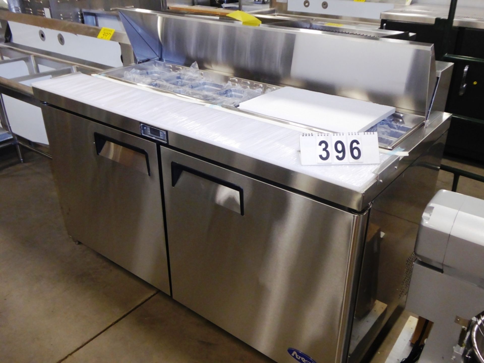 (NEW)ATOSA 60" REFRIGERATED SANDWICH PREP TABLE M# MSF8303GR - Image 2 of 2