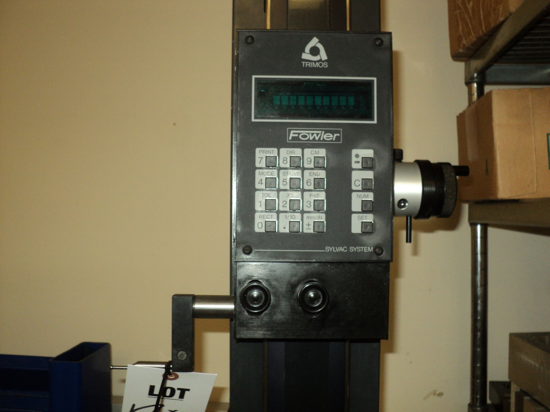 FOWLER SYLVAC SYSTEM DIGITAL GAUGE, NEEDS REPAIR - Image 2 of 2