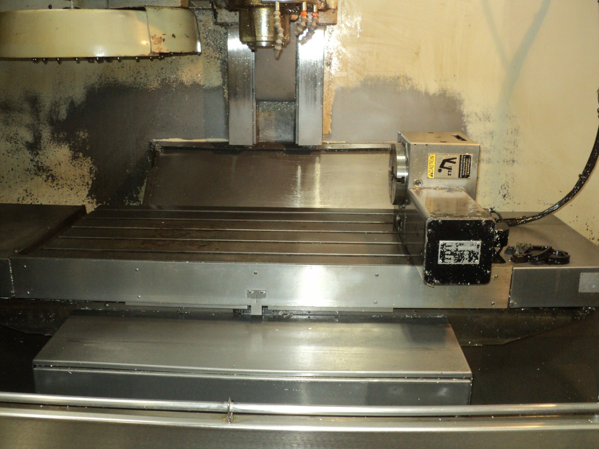 FADAL CNC VERTICAL MACHINING CENTER, VMC MODEL 4020 906-1, 3 AXIS 40"X20"X20" - Image 4 of 8