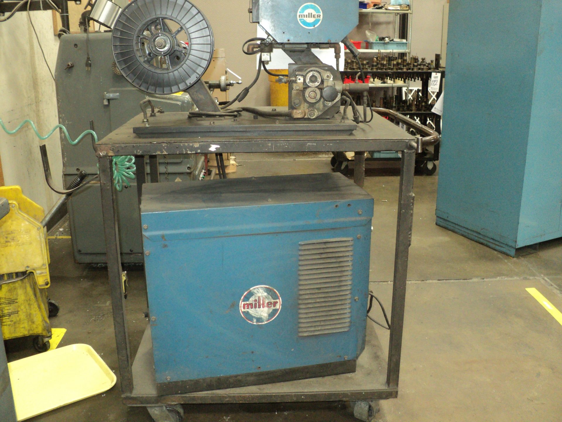 MILLER WELDER, MDL CP200, 230/460, W/ MILLER WIRE FEEDER, S/N: H6062284 - Image 4 of 4