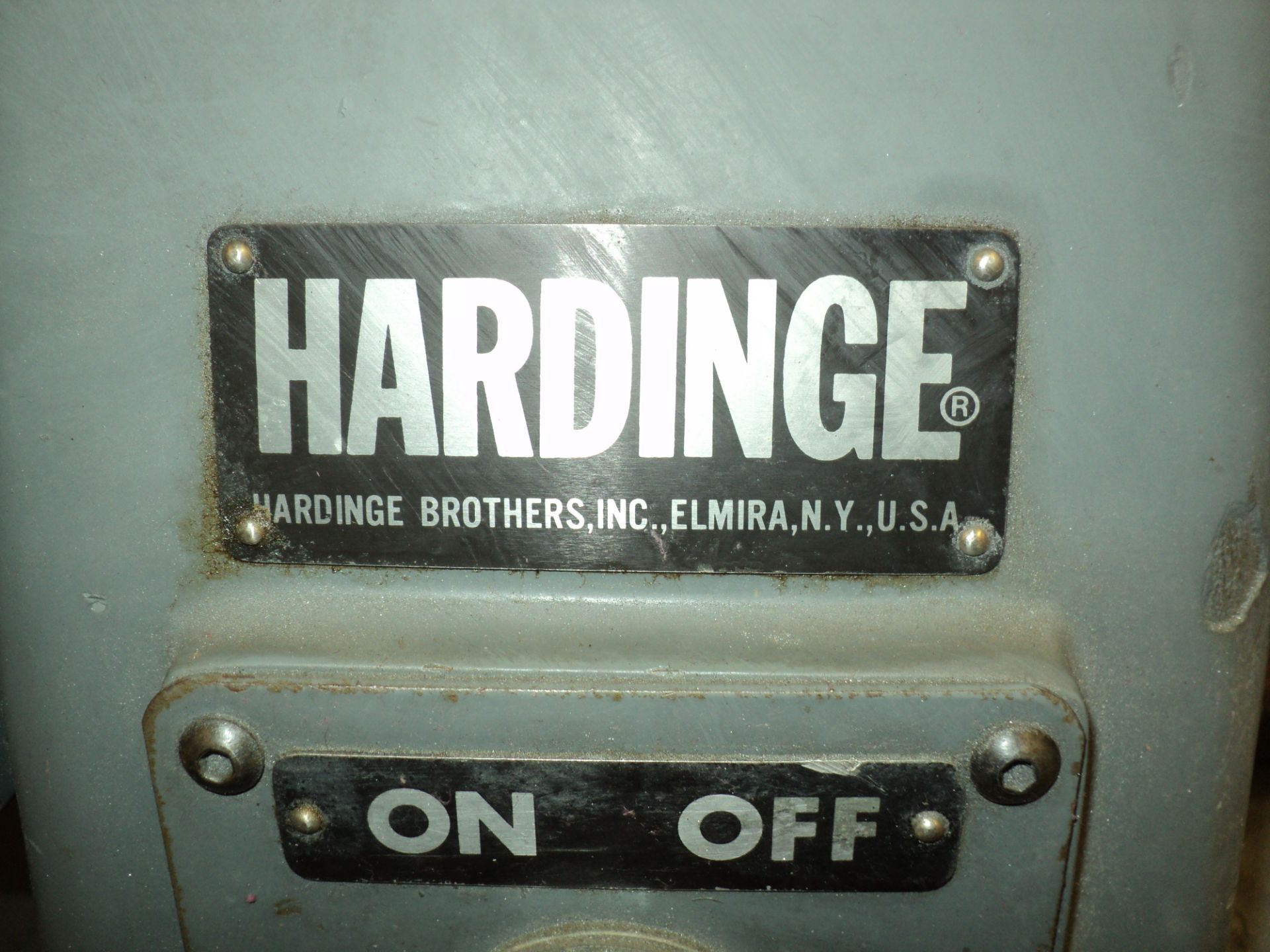 HARDINGE SECOND OPERATION LATHE, 1/2 HP, 115 VOLT - Image 4 of 4