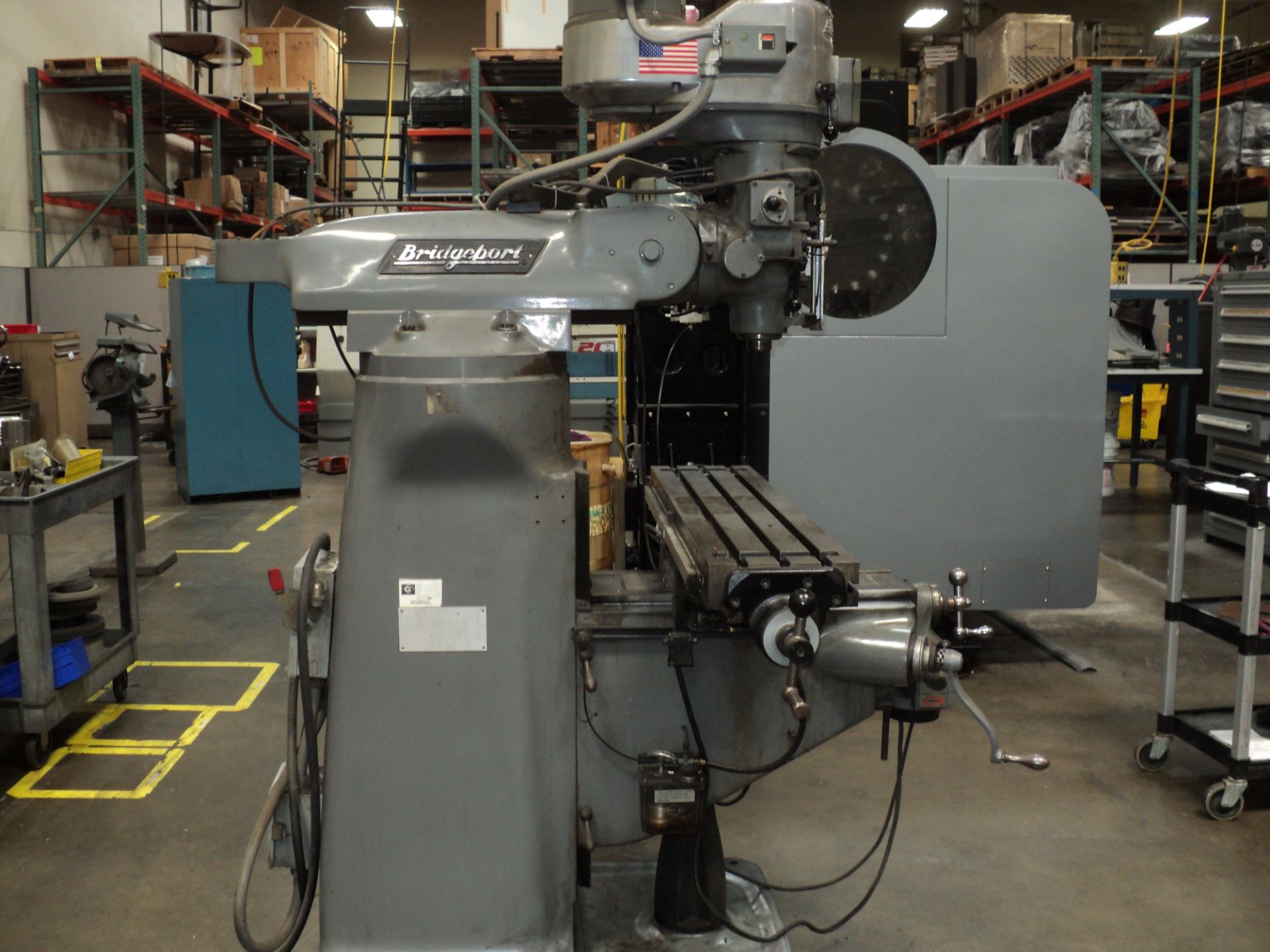 BRIDGEPORT VERTICAL MILLING MACHINE SERIES I POWER FEED, ACURITE CONTROL; S/N 265980 - Image 5 of 8