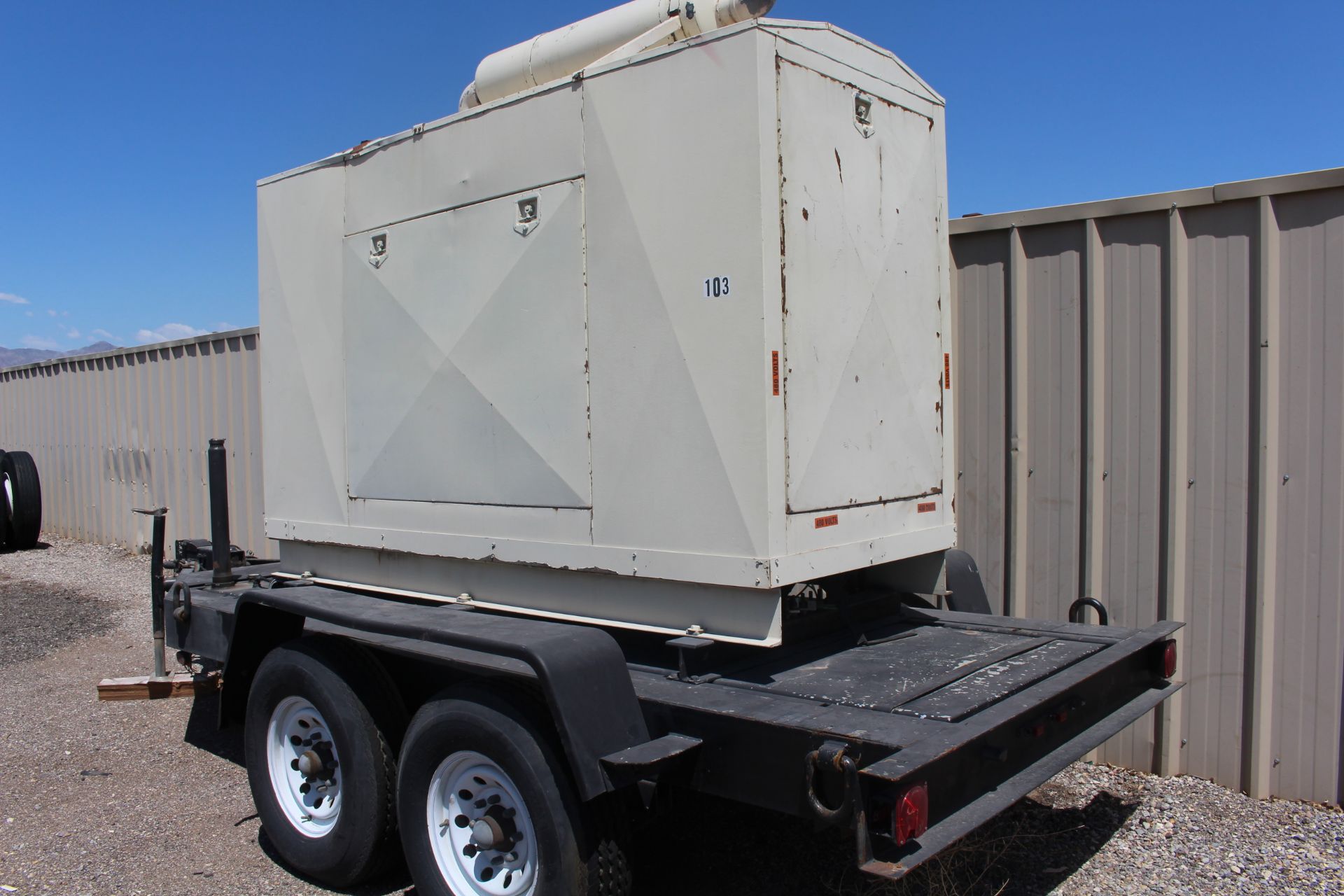 1998 MIGHTY MOVER 14 FT. UTILITY TRAILER WITH GENERATOR; LOCATED IN FORT MOJAVE, AZ. - Image 2 of 4