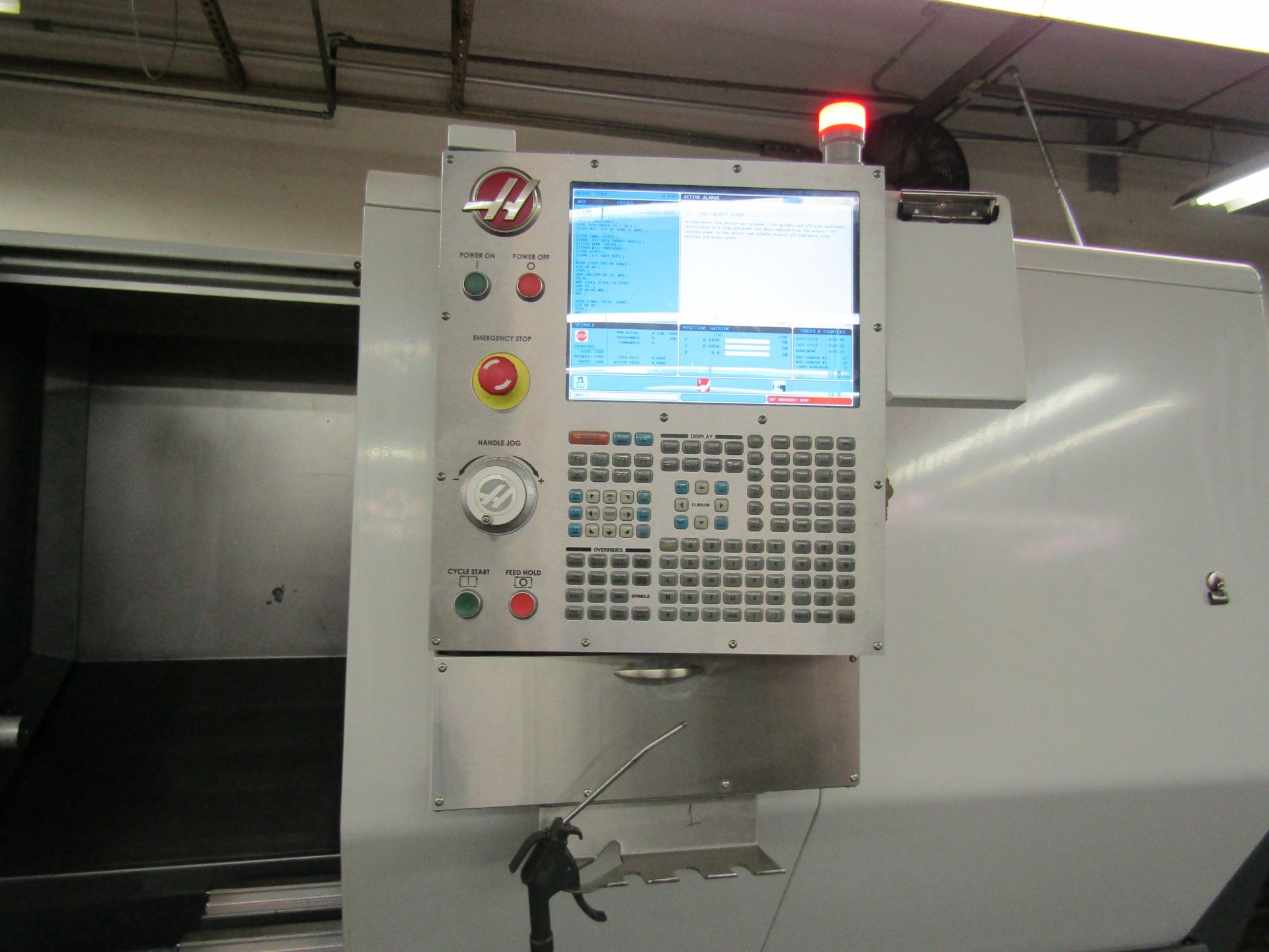 2012 HAAS ST-30 CNC TURNING MACHINE CENTER, 10" KITAGAWA 3 JAWS POWER CHUCK, 12 TOOL ATC WITH TOOL - Image 3 of 9