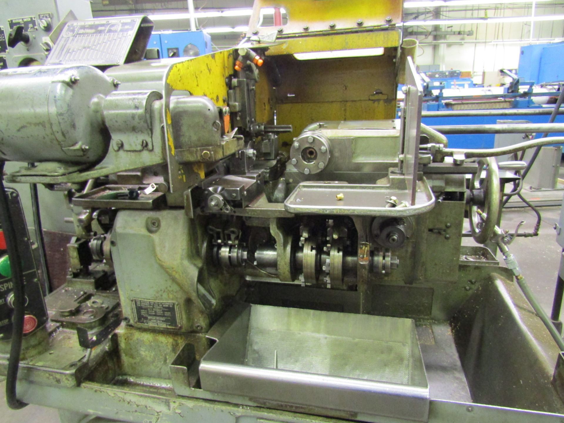 1/2" BROWN & SHARPE AUTO SCREW MACHINE #00 SPINDLE SPEED 76-7200 RPM, WITH FRONT ATTACHMENT, S/N: - Image 3 of 3