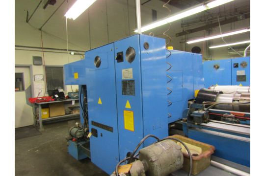 MIYANO JNC45-S CNC TURNING CENTER. 4000 RPM, SUB SPINDLE CHUCK, FANUC CONTROL PANEL, 10 TOOL ATC, - Image 7 of 10