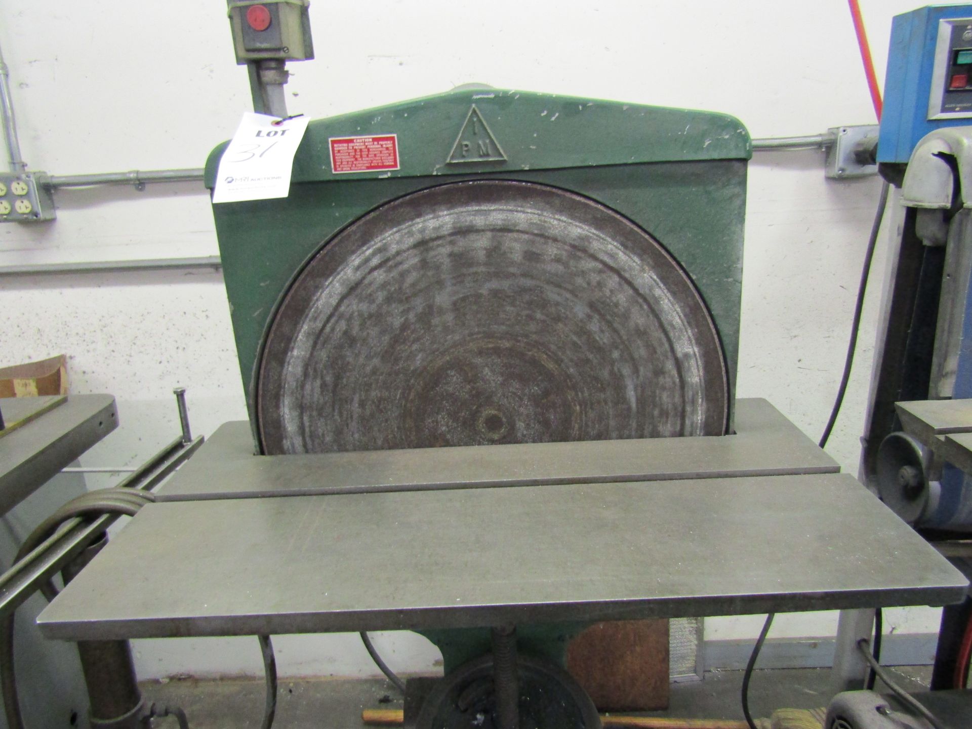 P&M INDUSTRIAL 24" DISC SANDER - Image 2 of 2