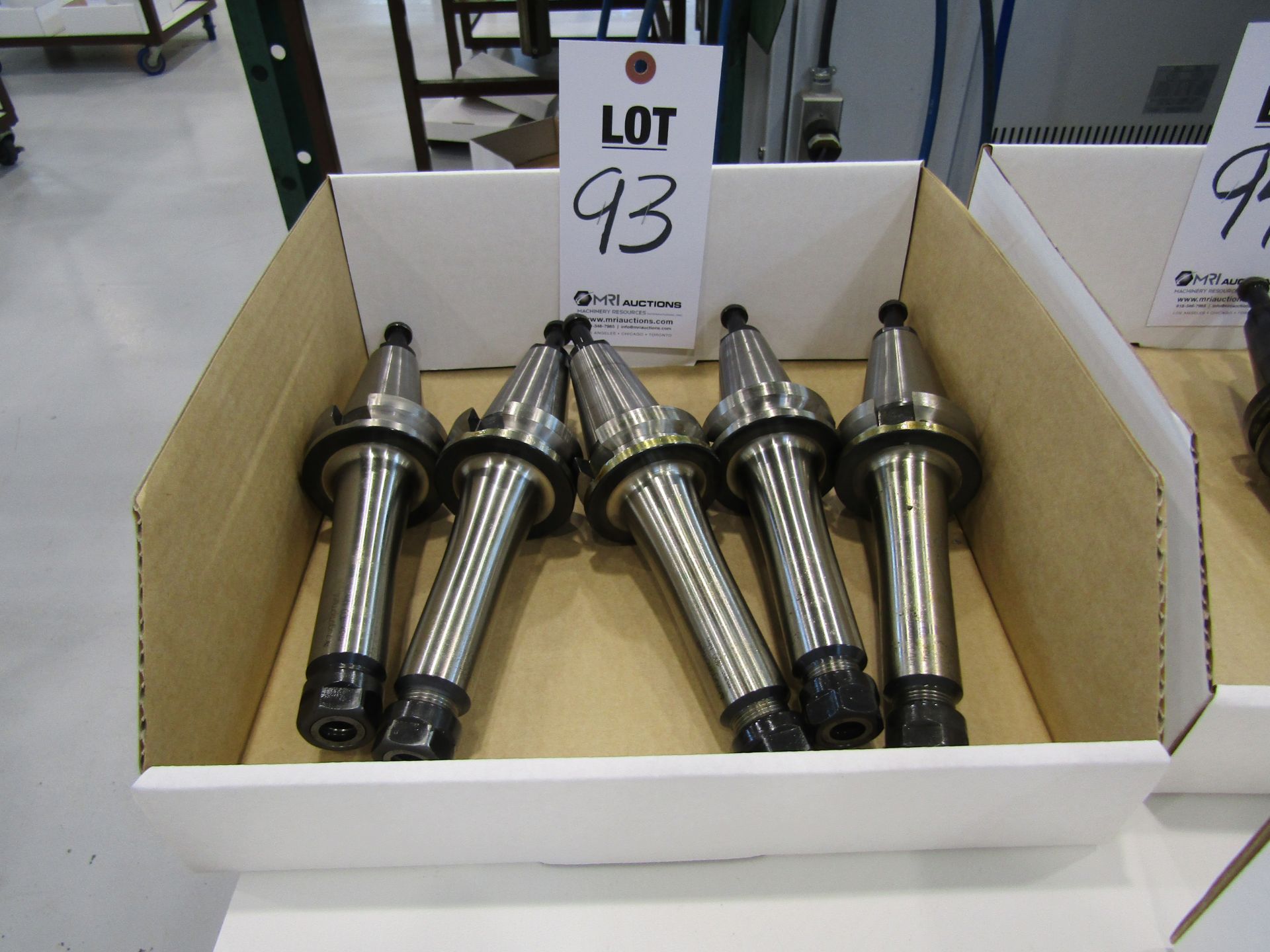 QTY OF (5) EXTENDED LENGTH COLLET CHUCK ER-16