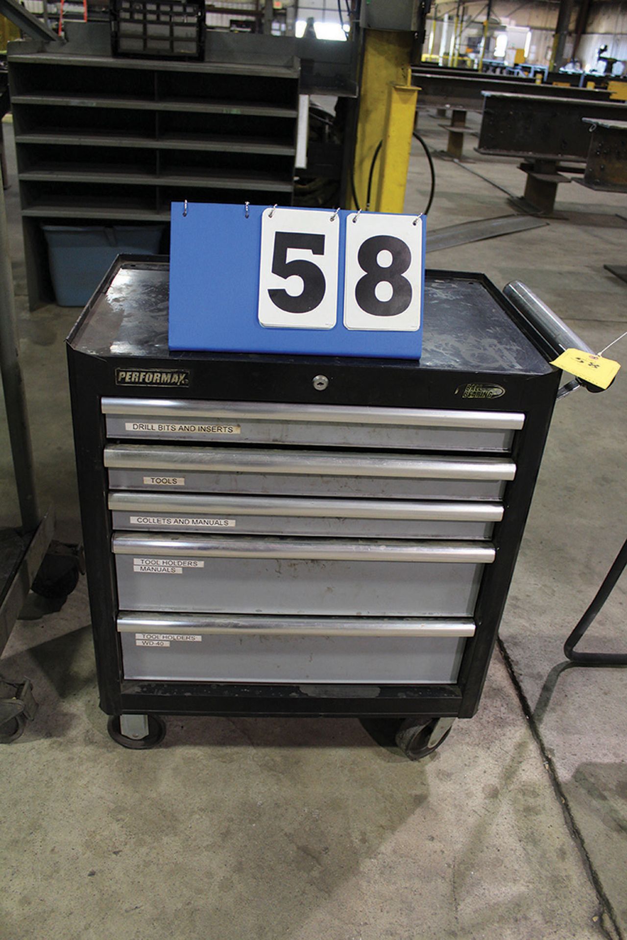 PERFORMAX 5-DRAWER MECHANICS TOOL BOX