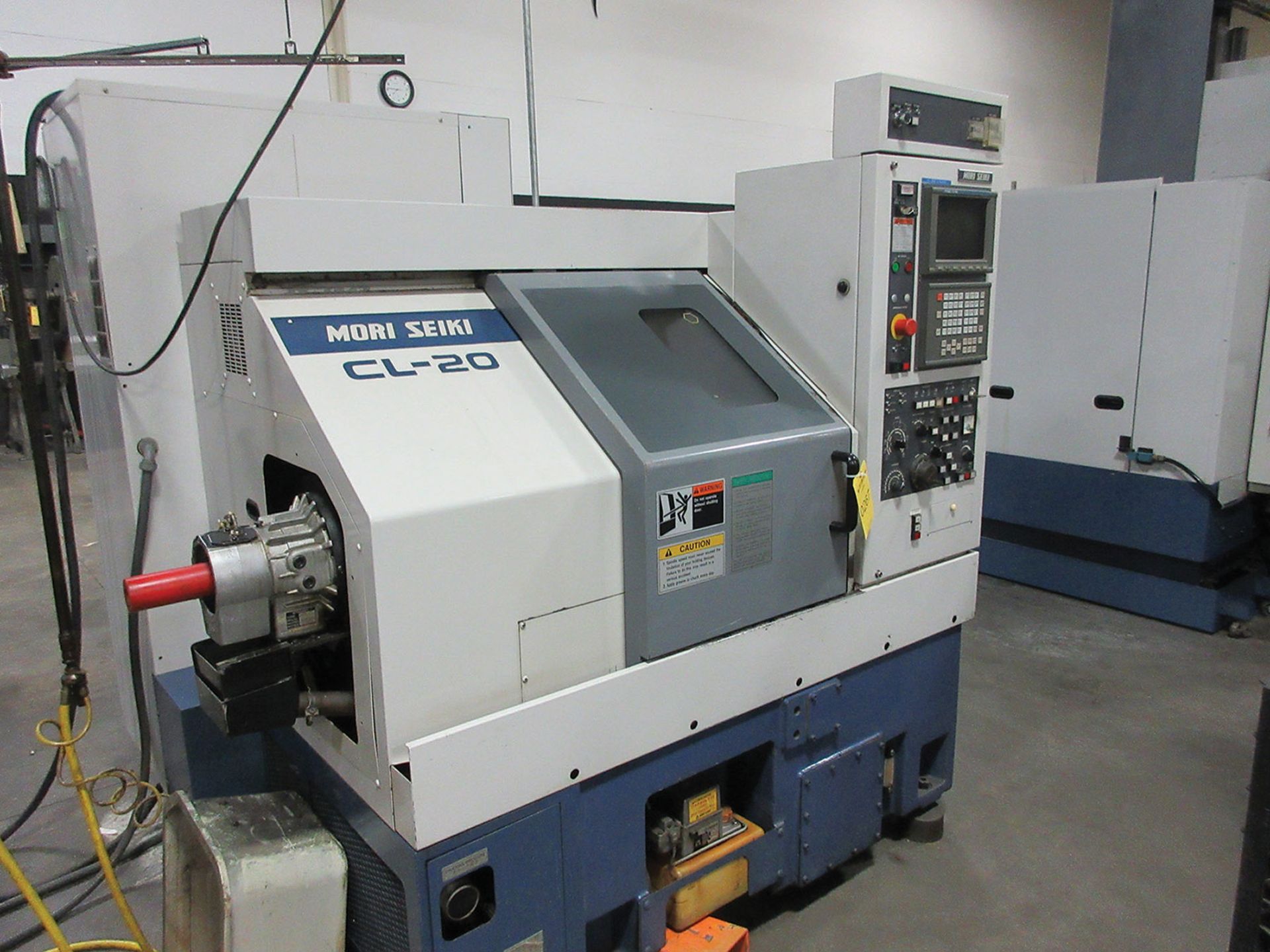 1996 MORI SEIKI CL-20B CNC TURNING CENTER; 3,500 RPM SPINDLE, FANUC MCS-518 CONTROL, S/N 1829 ***