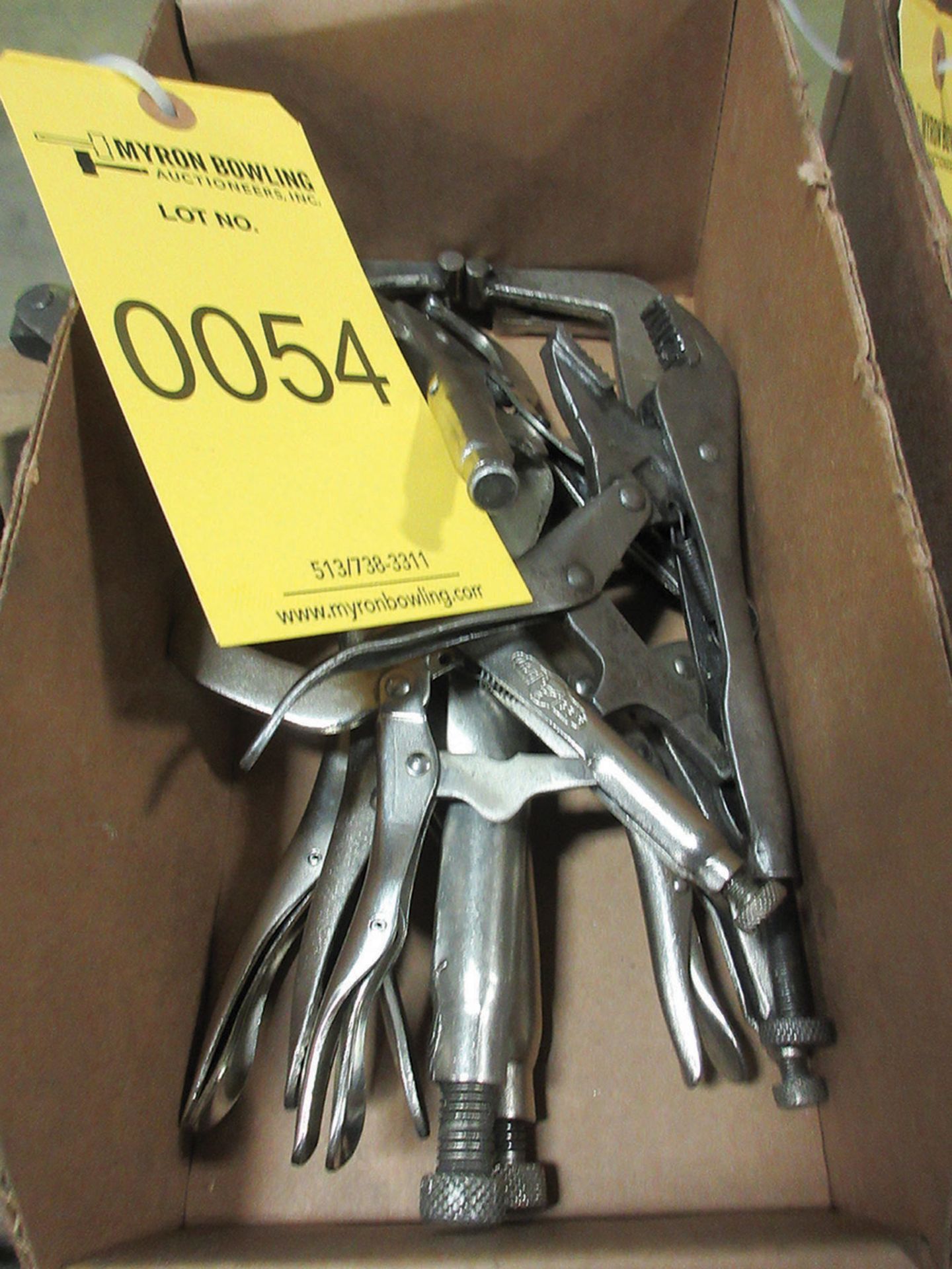 ASSORTED VISE GRIP CLAMPS