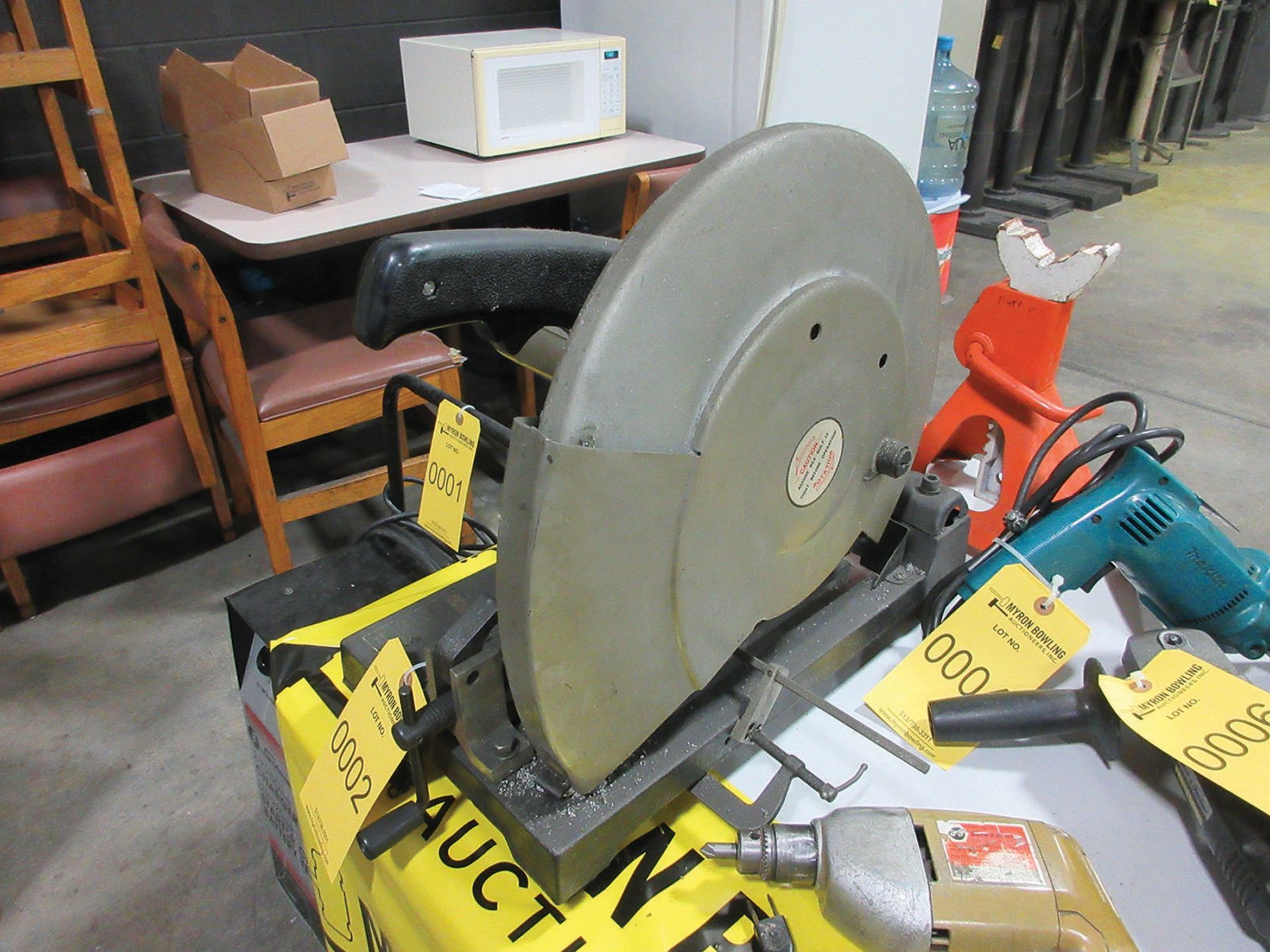 DURACRAFT 14'' CUT-OFF SAW; 115 VOLT, S/N 1610