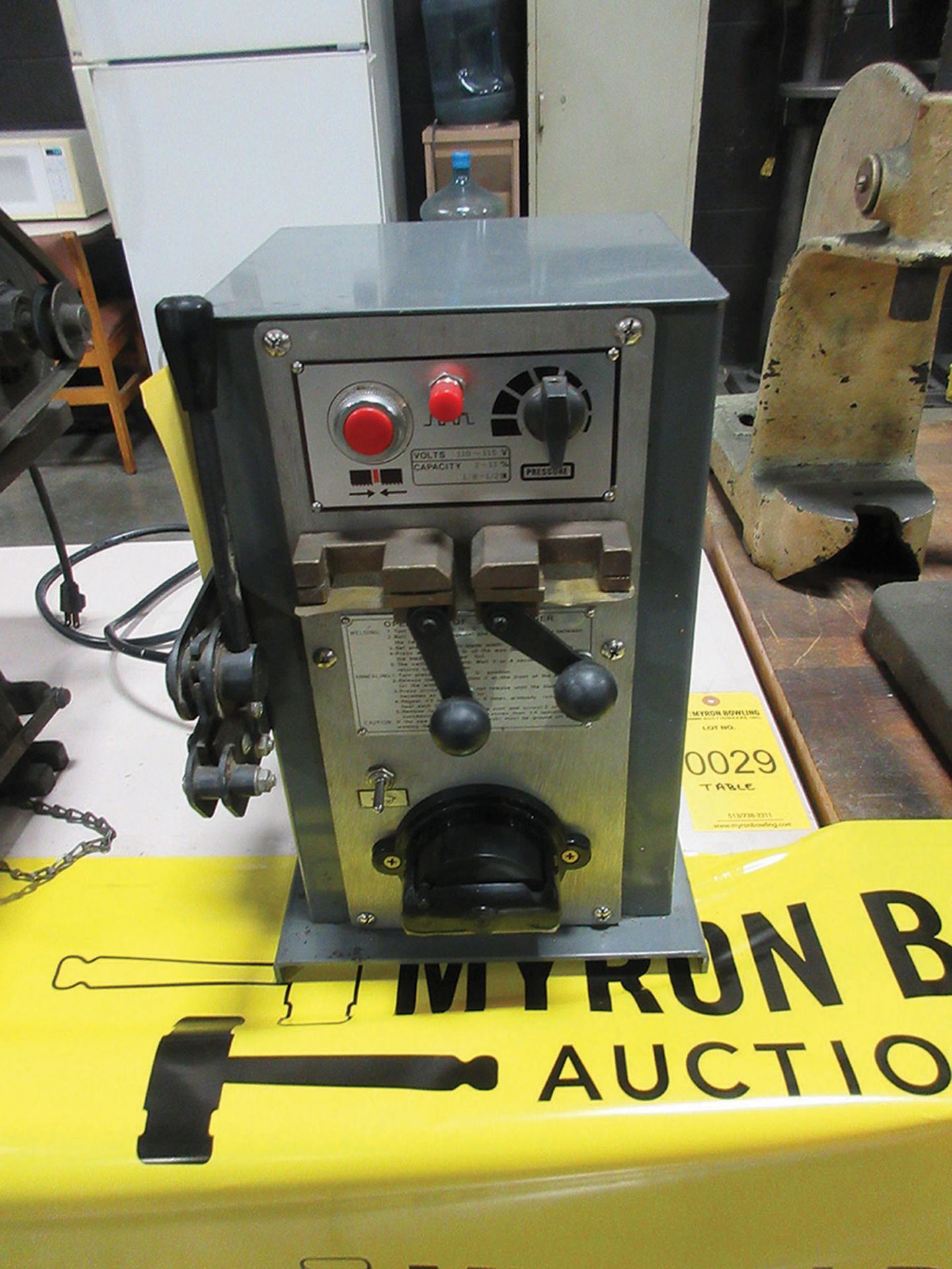 JET BAND WELDER/GRINDER; MODEL JWG-12, S/N 5041266