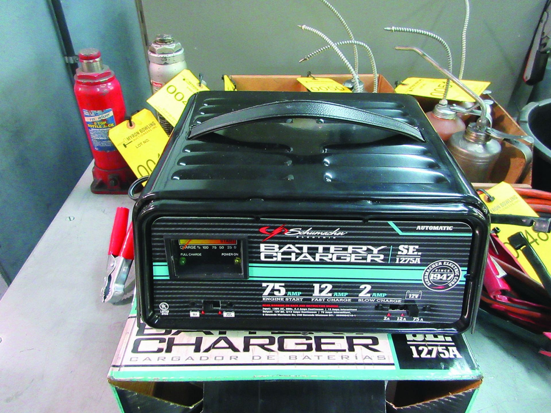 SCHUMACKER ELECTRIC CHARGER/STARTER; 12-VOLT