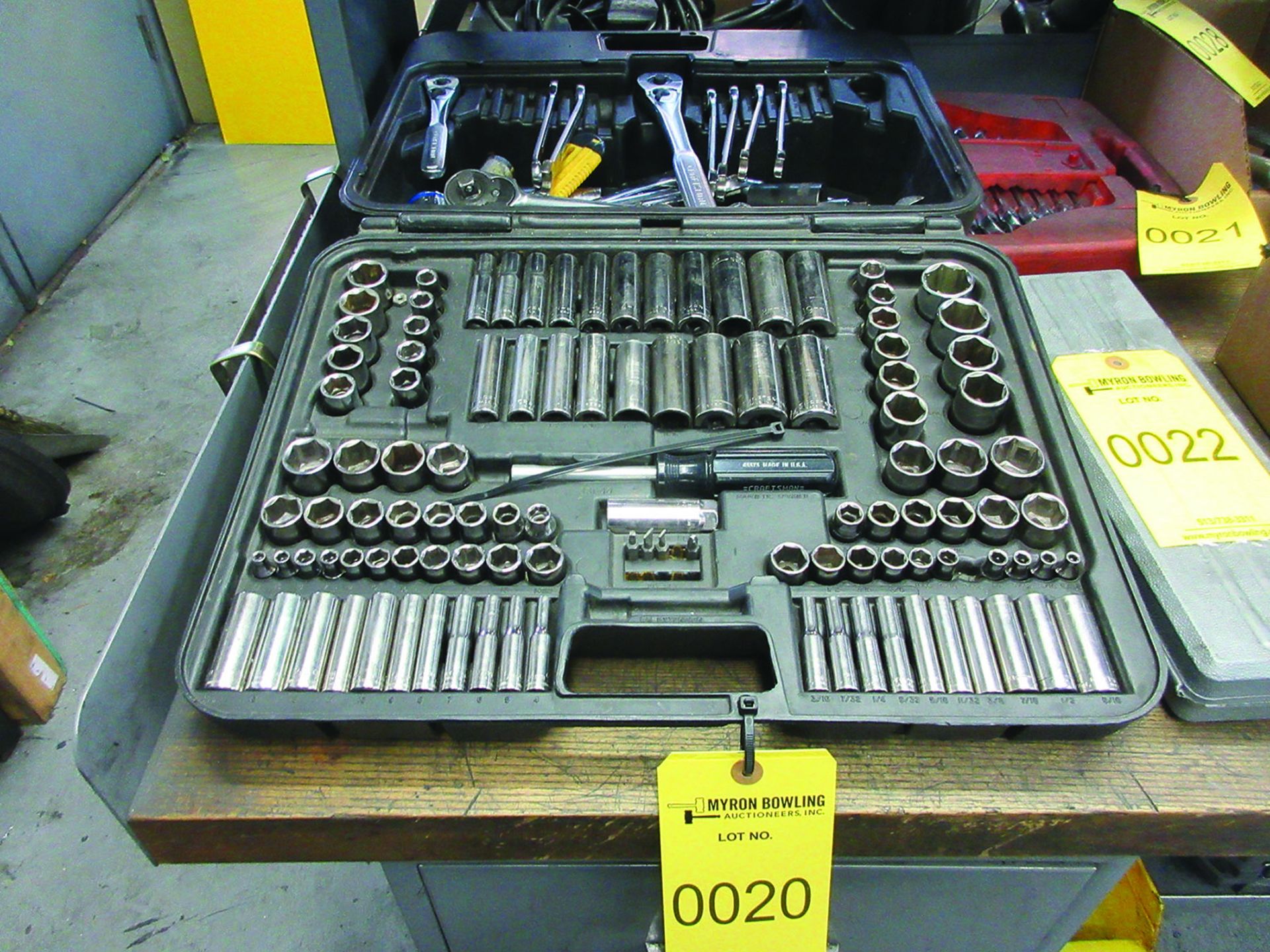 CRAFTSMAN 144-PIECE MECHANICS TOOL SET (PARTIAL)