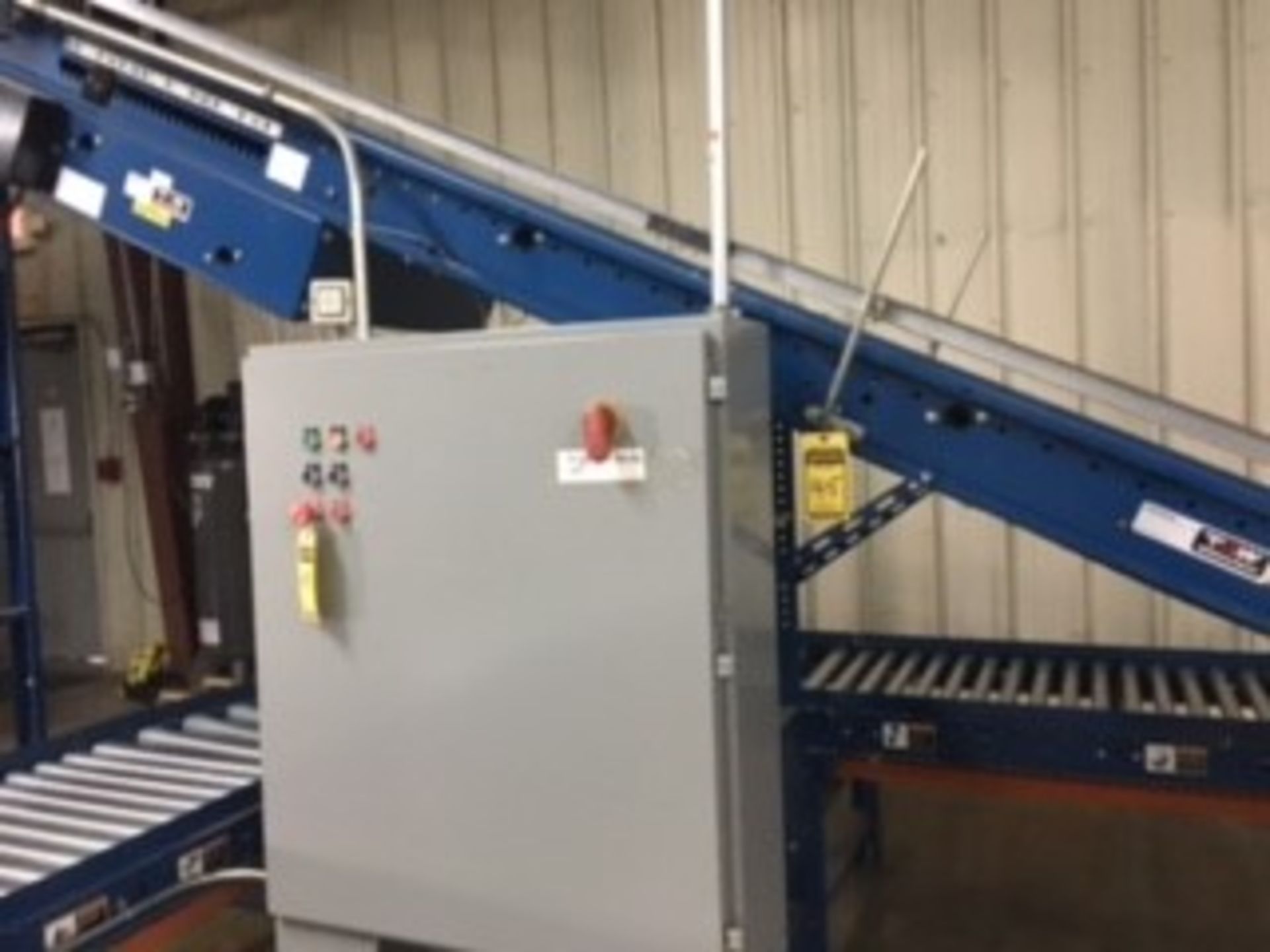 390’ (+-) TGW ERMANCO POWERED CONVEYOR SYSTEM, 22”-28” ROLLERS - Image 2 of 12