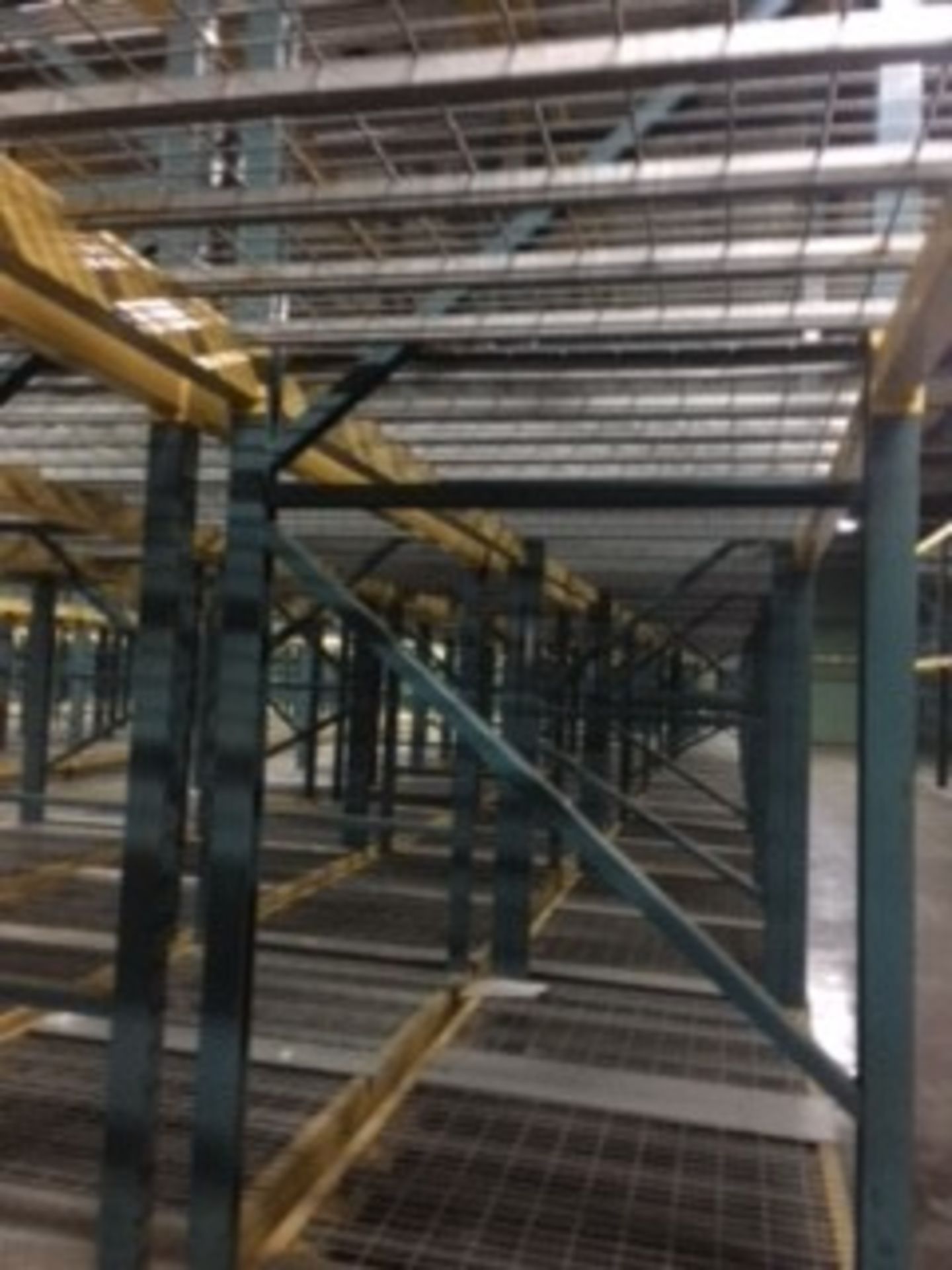 (44) SECTIONS OF UNARCO PALLET RACKING; CONSISTING OF (48) 168'' TALL X 48'' DEEP UPRIGHTS WITH 3" - Image 11 of 12