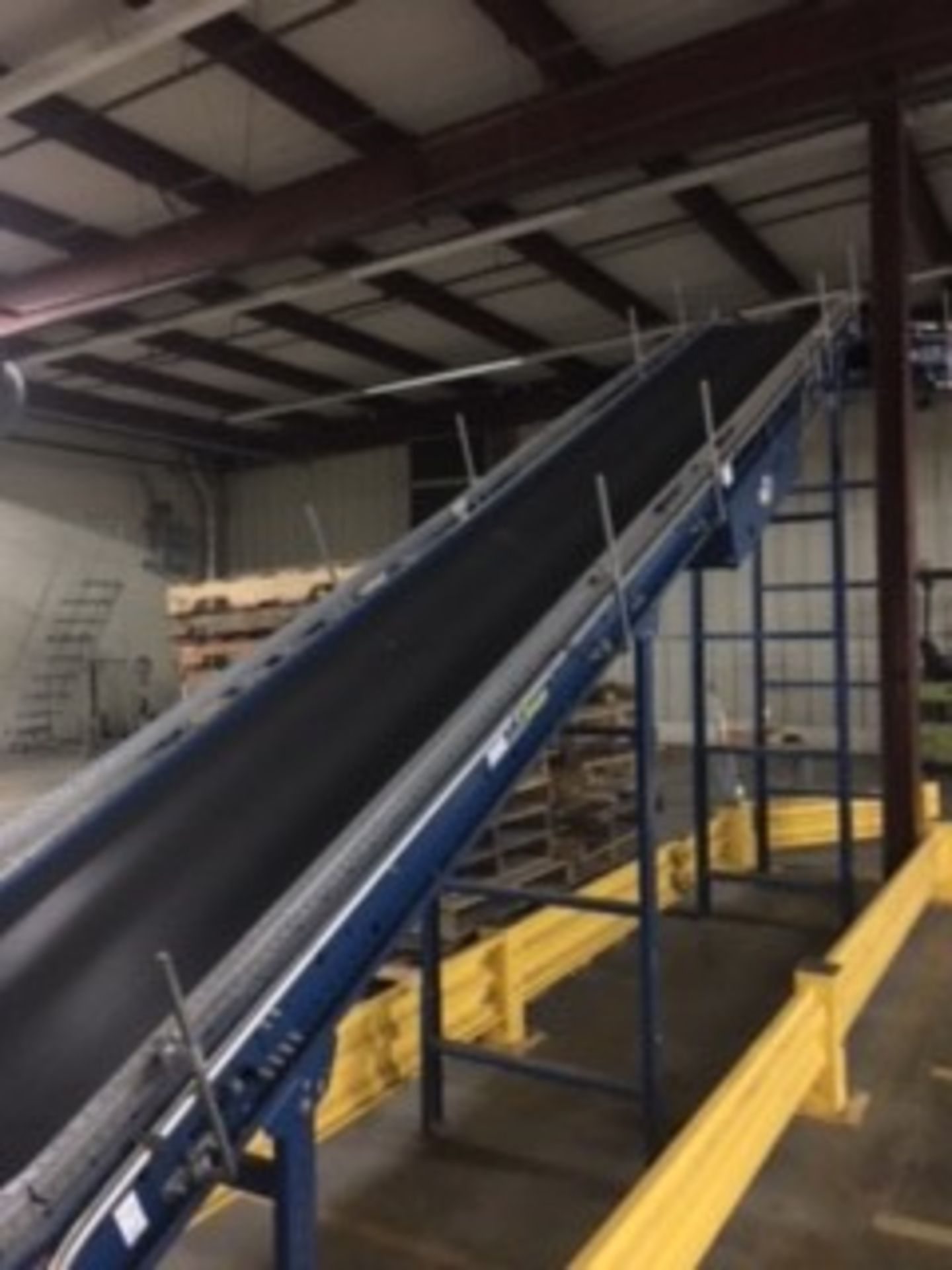 390’ (+-) TGW ERMANCO POWERED CONVEYOR SYSTEM, 22”-28” ROLLERS - Image 8 of 12