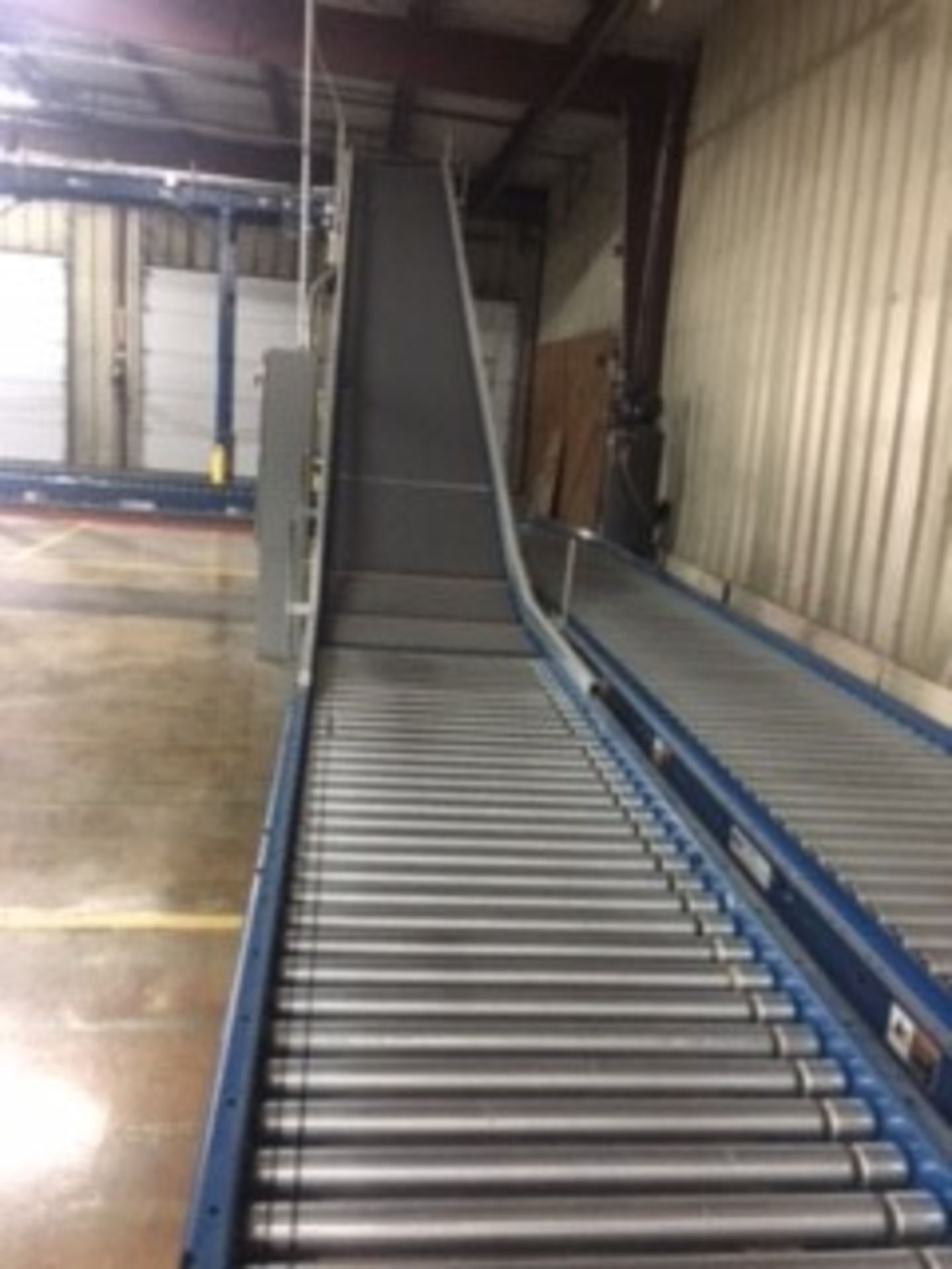 390’ (+-) TGW ERMANCO POWERED CONVEYOR SYSTEM, 22”-28” ROLLERS - Image 3 of 12