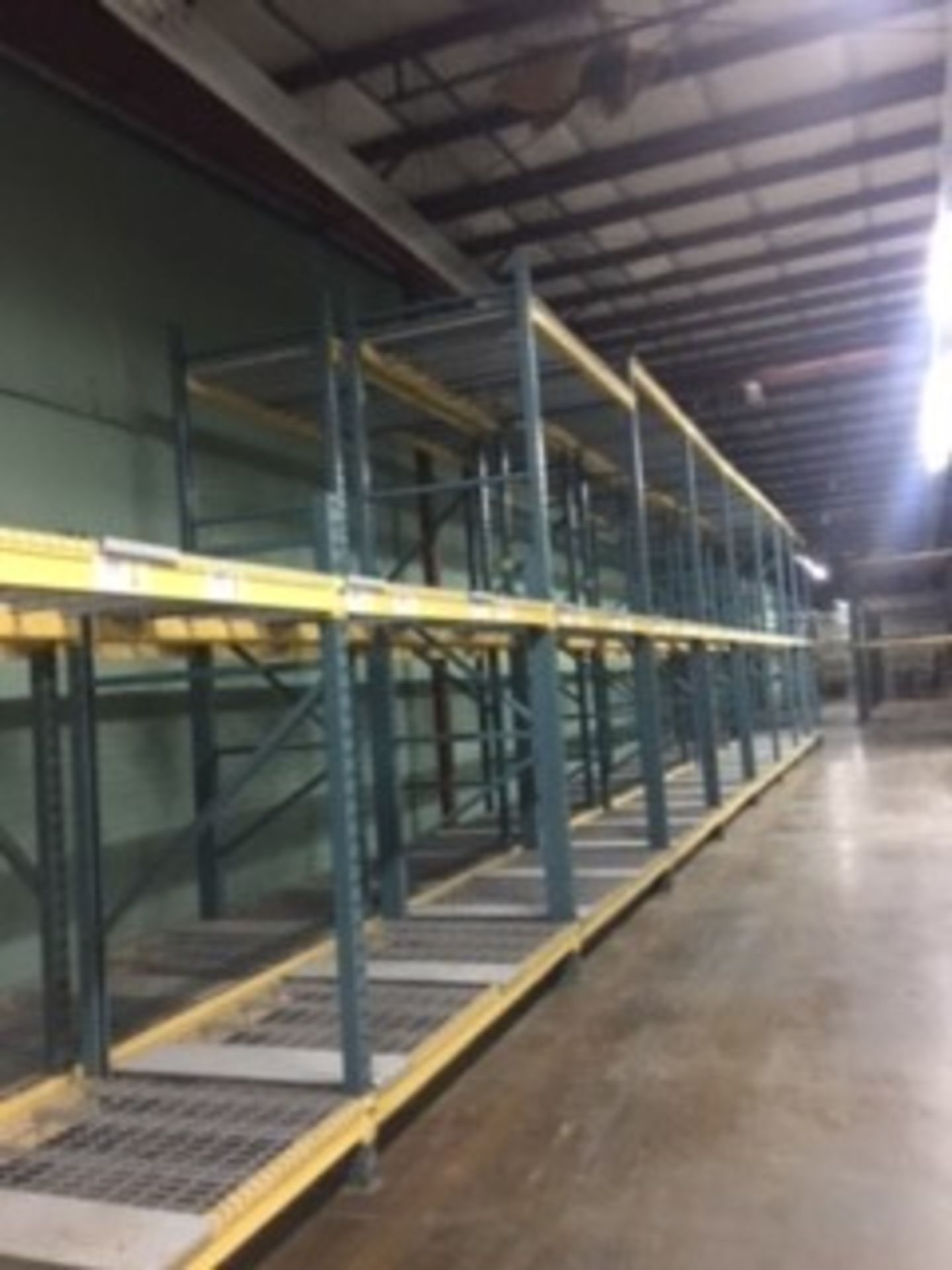 (20) SECTIONS OF UNARCO PALLET RACKING; CONSISTING OF (22) TOTAL UPRIGHTS: (16) UPRIGHTS ARE 168" - Image 10 of 10