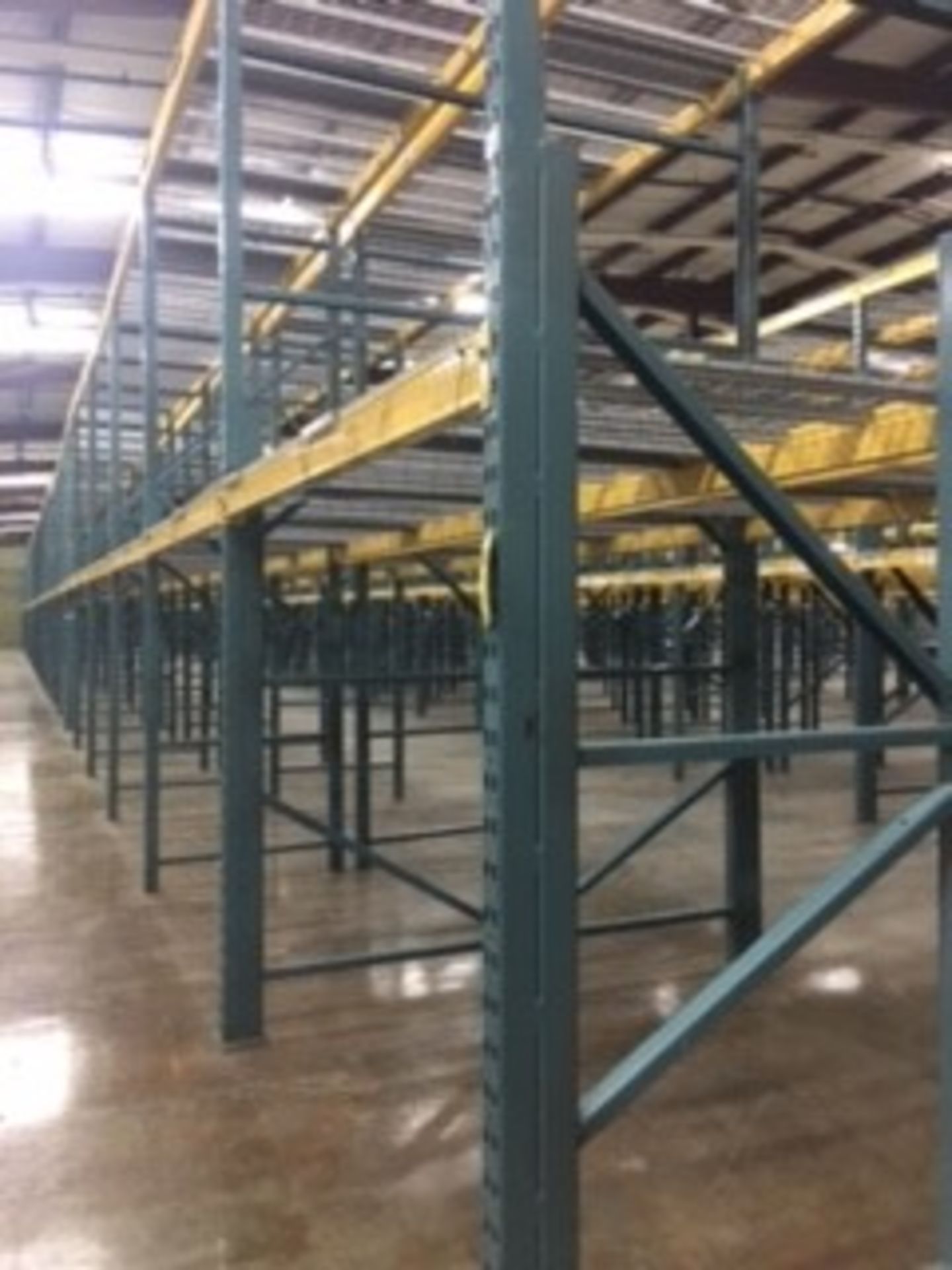 (25) SECTIONS OF UNARCO PALLET RACKING; CONSISTING OF (26) 168'' TALL X 48'' DEEP UPRIGHTS WITH 3" - Image 7 of 7