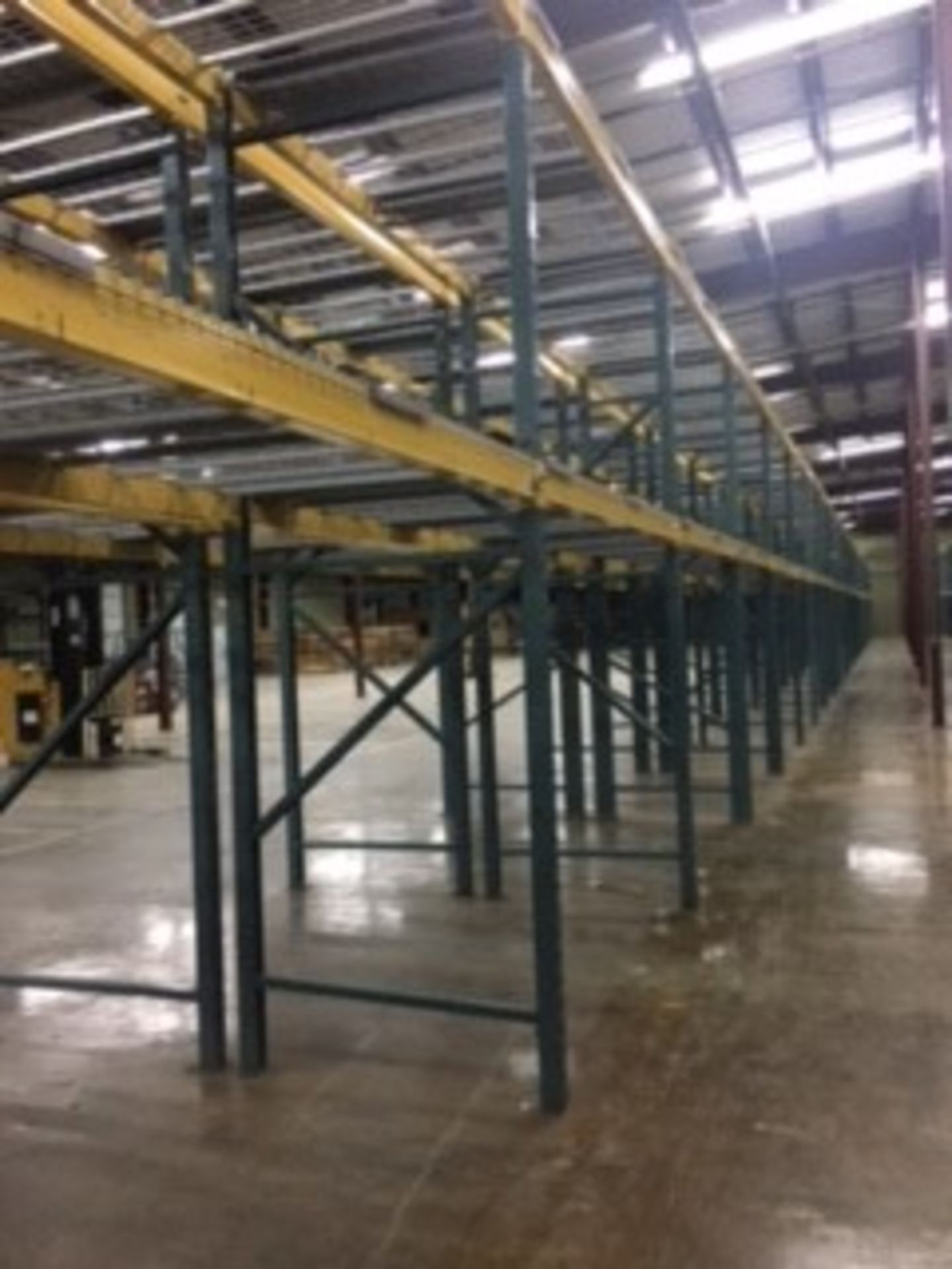 (25) SECTIONS OF UNARCO PALLET RACKING; CONSISTING OF (26) 144'' TALL X 48'' DEEP UPRIGHTS WITH 3" - Image 8 of 8