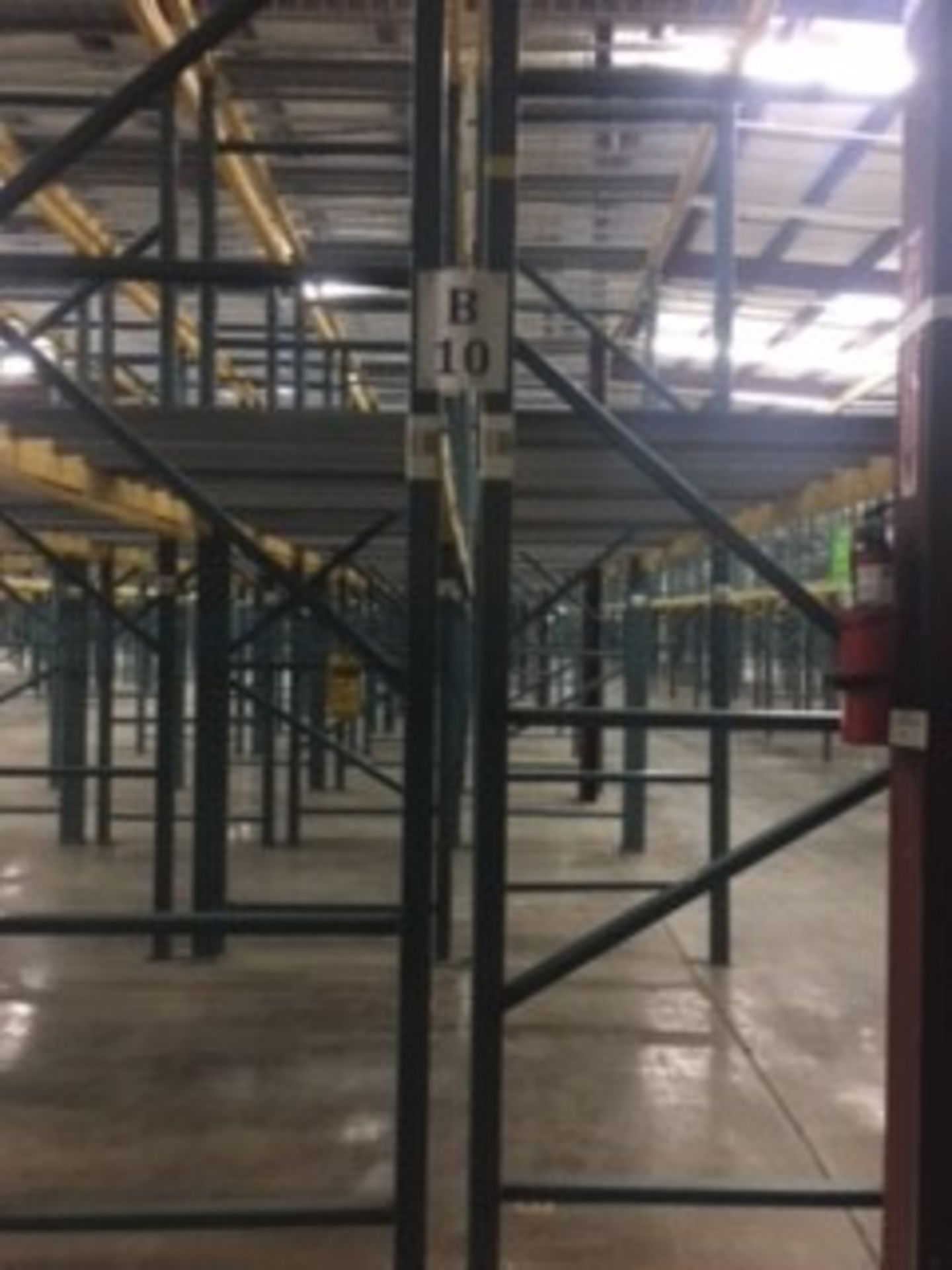 (50) SECTIONS OF UNARCO PALLET RACKING; CONSISTING OF (52) 168'' TALL X 48'' DEEP UPRIGHTS WITH 3" - Image 7 of 11