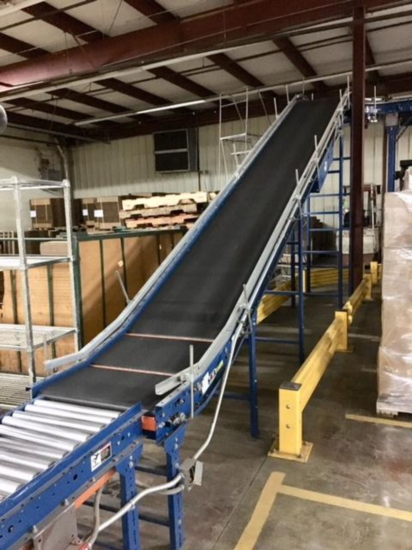 390’ (+-) TGW ERMANCO POWERED CONVEYOR SYSTEM, 22”-28” ROLLERS - Image 12 of 12