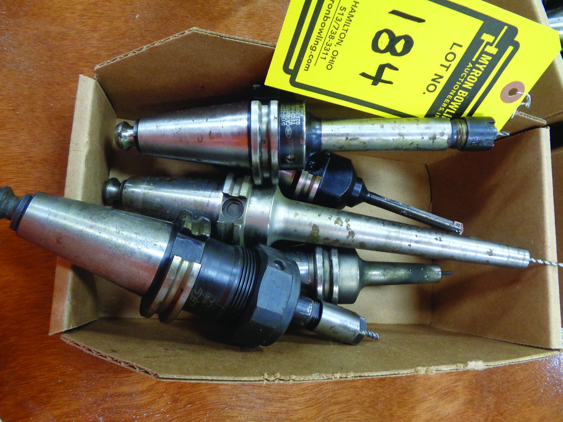 CAT 40 TOOL HOLDERS (X5)