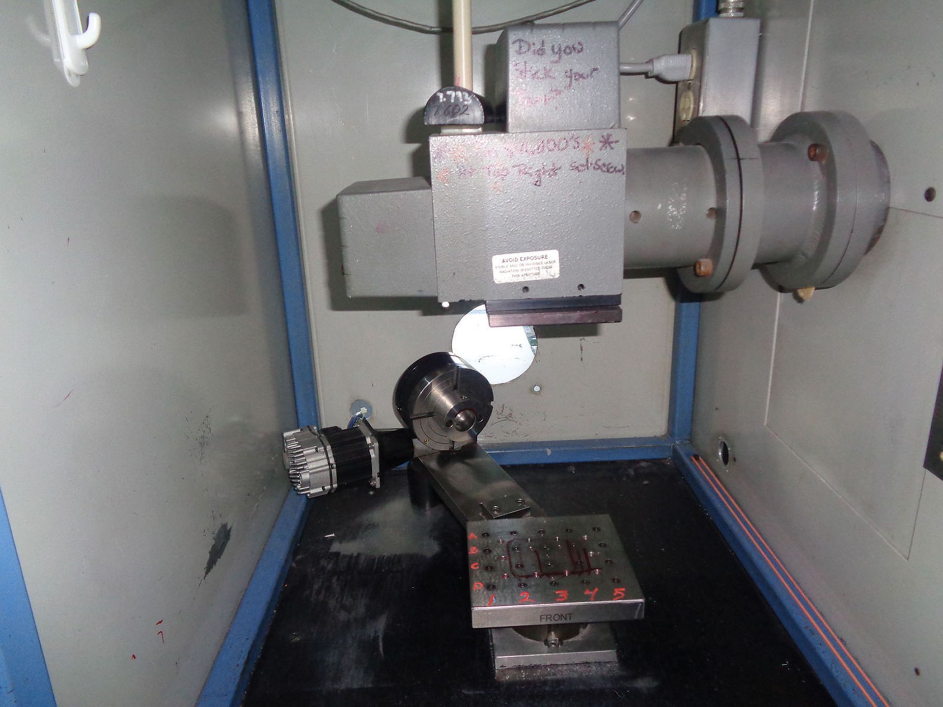 1991 CONTROL LASER SIGNATURE N LASER MARKING MACHINE; S/N 212630411 - Image 2 of 3