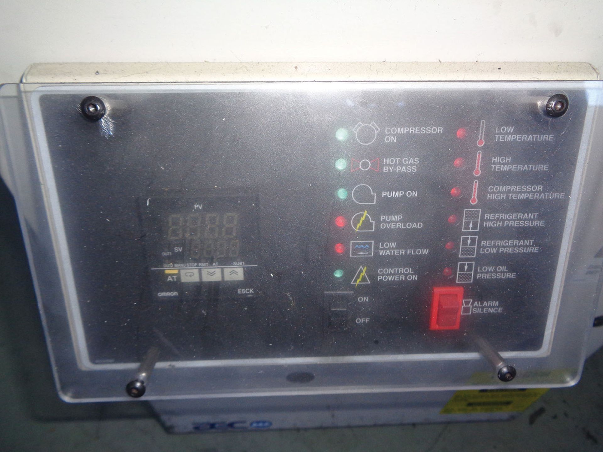 AEC PORTABLE CHILLER; MODEL PAS-2, S/N 34K1168, 208 VOLTS, 60 HZ, 3 PHASE, REFRIGERANT R22, - Image 2 of 2