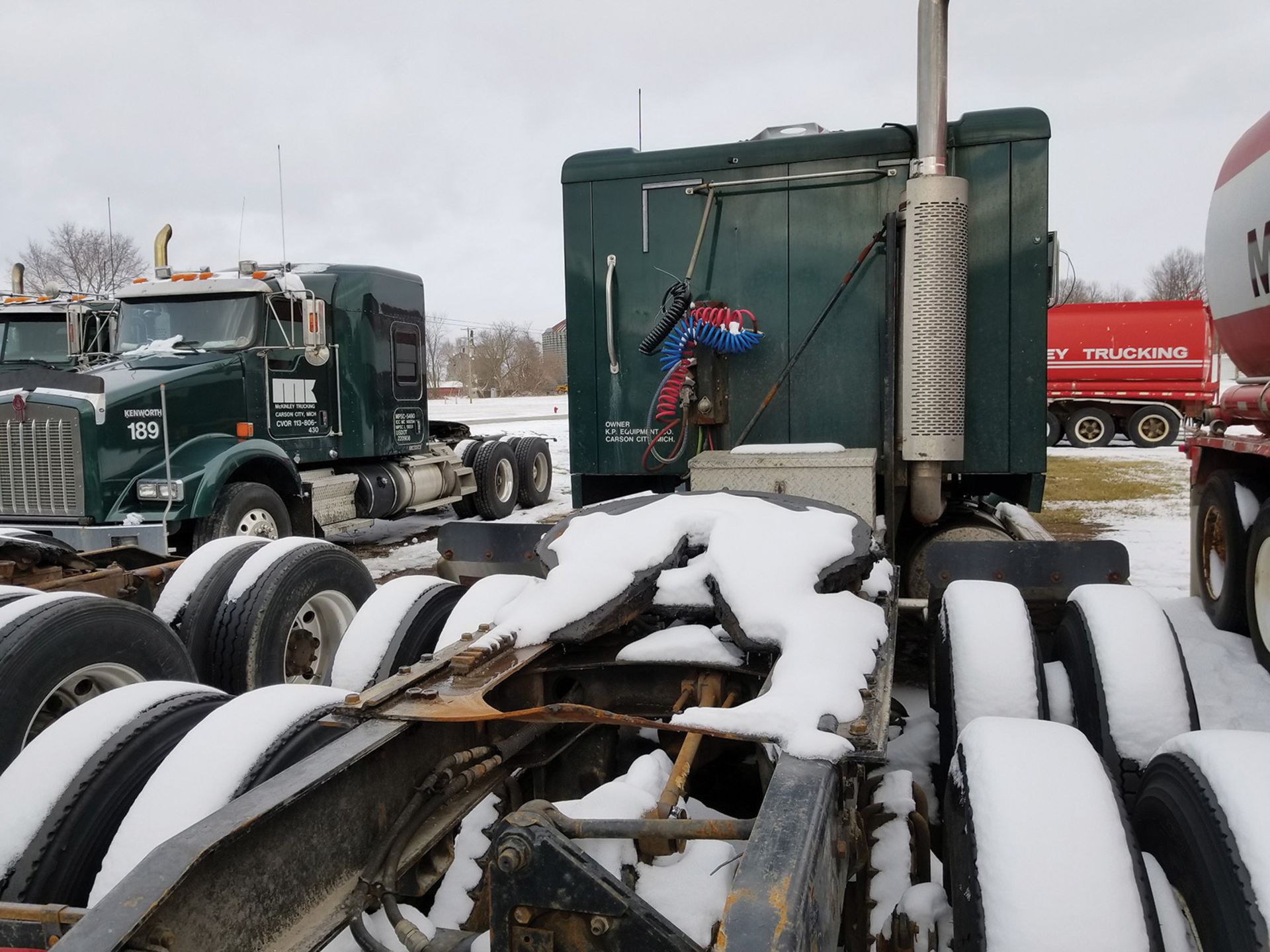 2008 STERLING LC GLIDER T/A TRUCK TRACTOR, DAY CAB, VIN 2FZXCNCKX8AZ70666, EATON 13-SPEED - Image 4 of 10