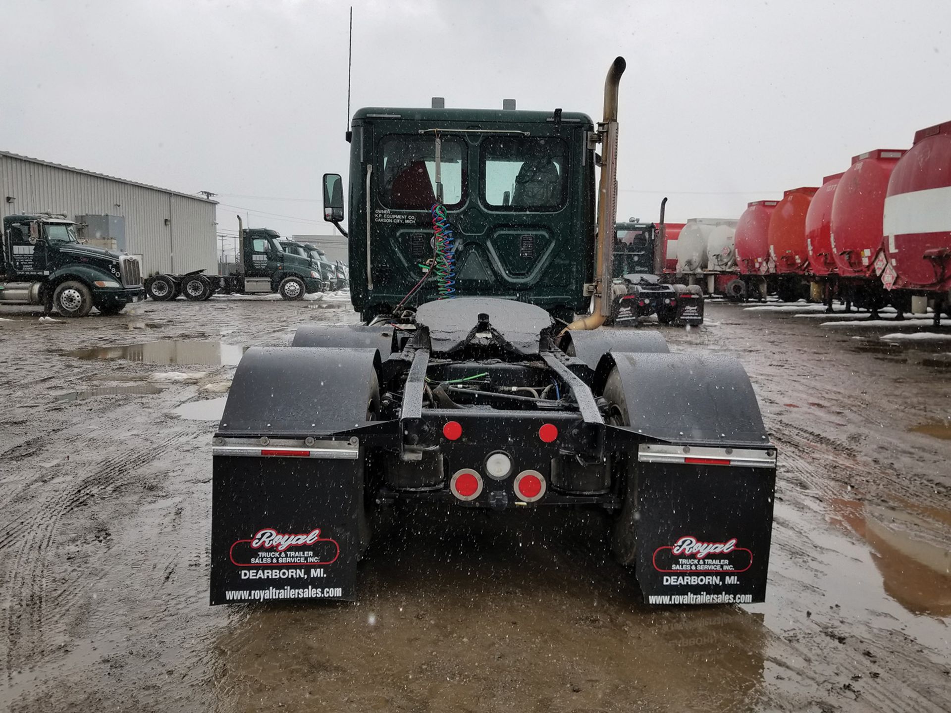 2015 FREIGHTLINER CASCADIA T/A TRUCK TRACTOR, DAY CAB, VIN 3AKJGED51FSGM1605, 265,925 MILES, EATON - Image 5 of 7