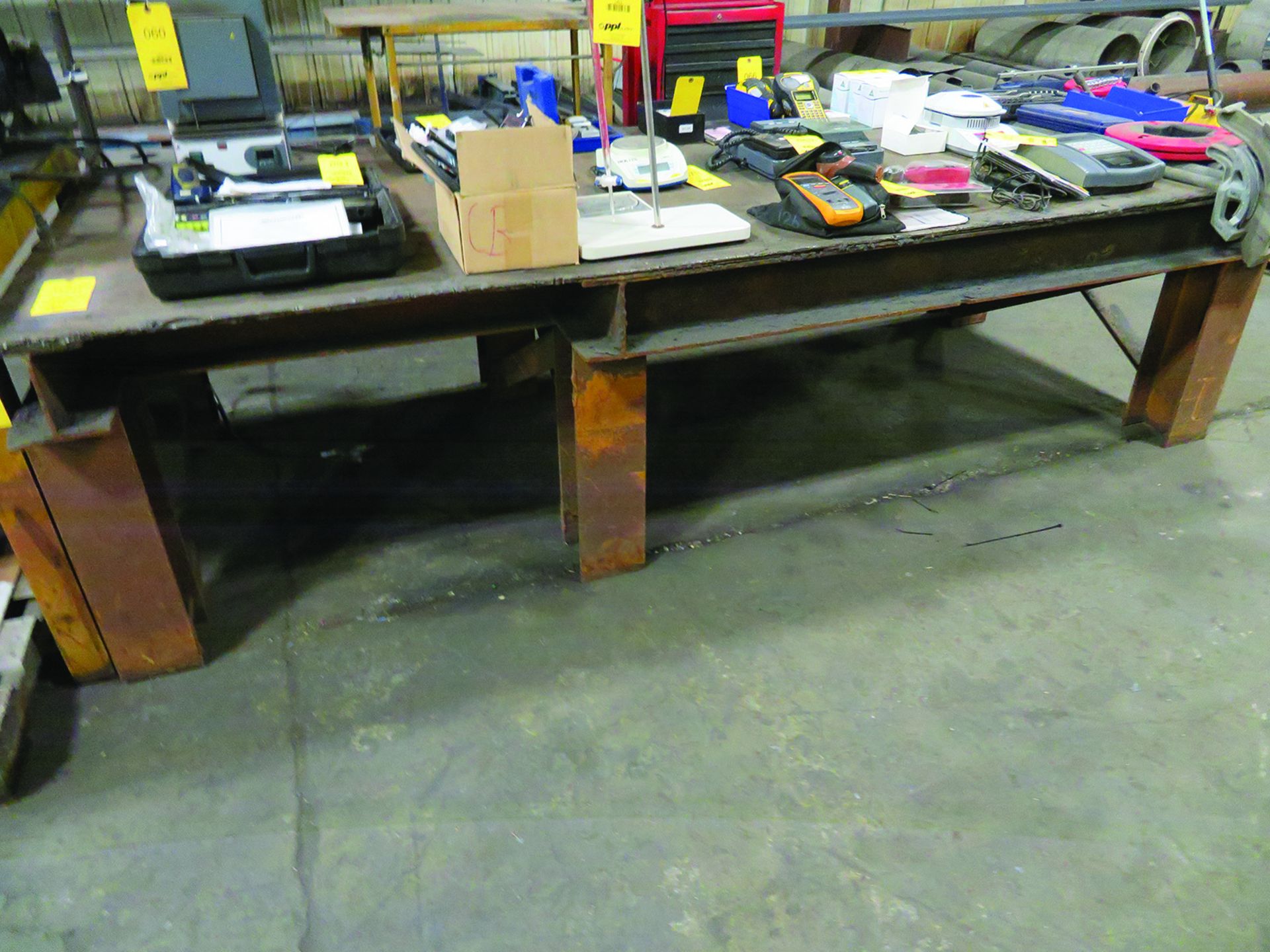 48 IN. X 110 IN. STEEL TABLE